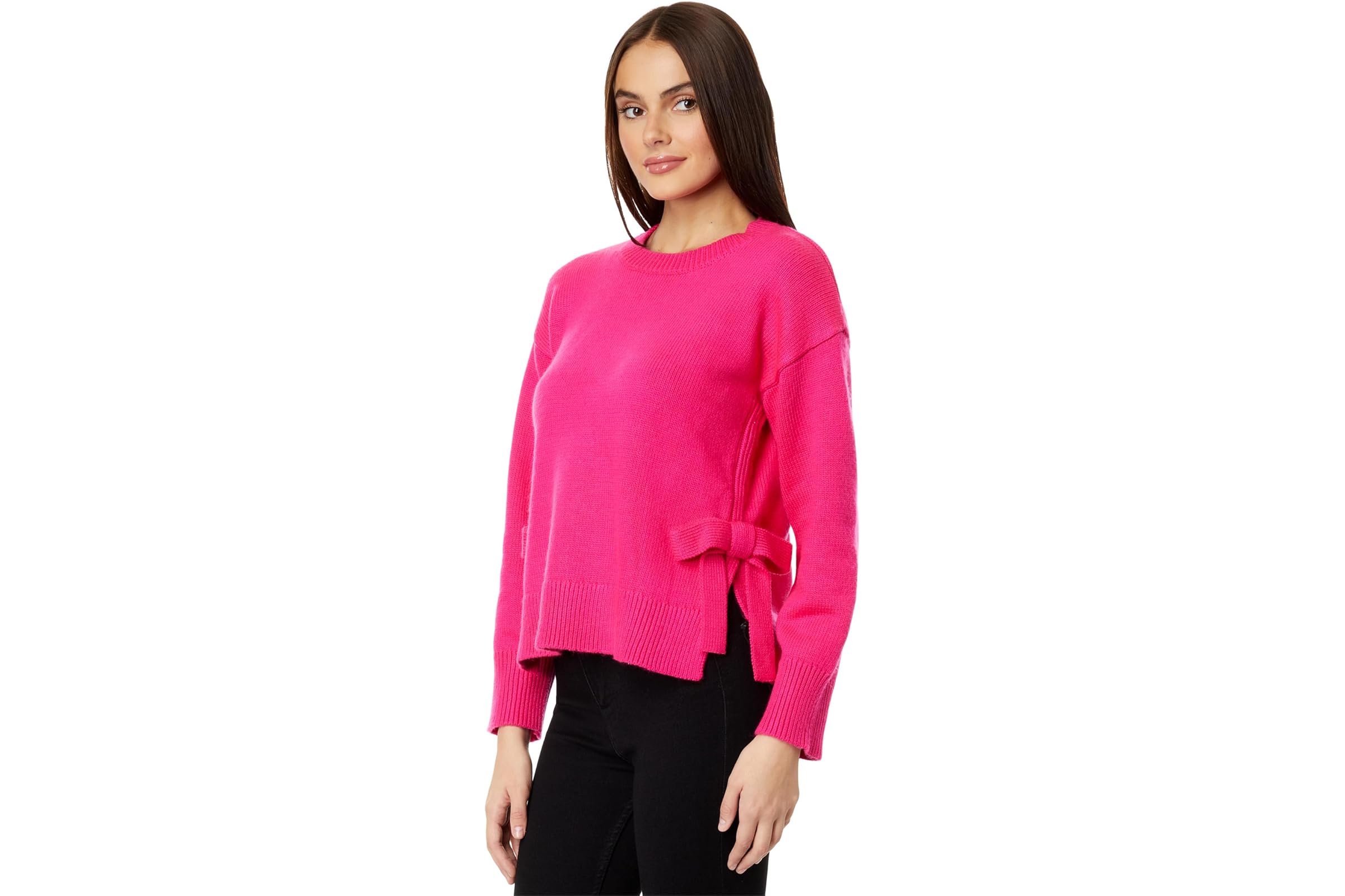 English Factory Side Tie Crew Neck Sweater 15890₽