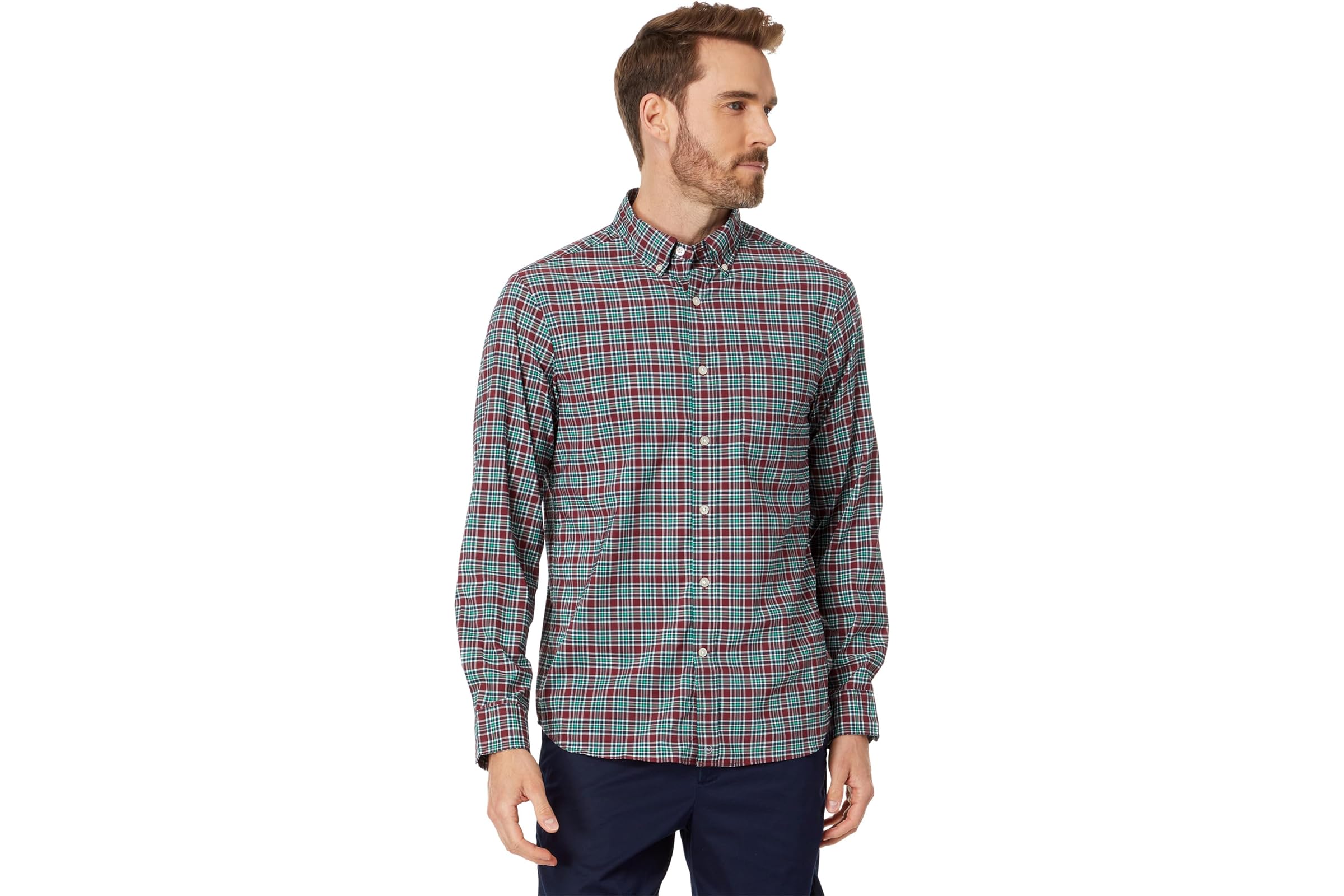 Vineyard Vines Plaid On-The-Go Brrr Shirt 14690₽