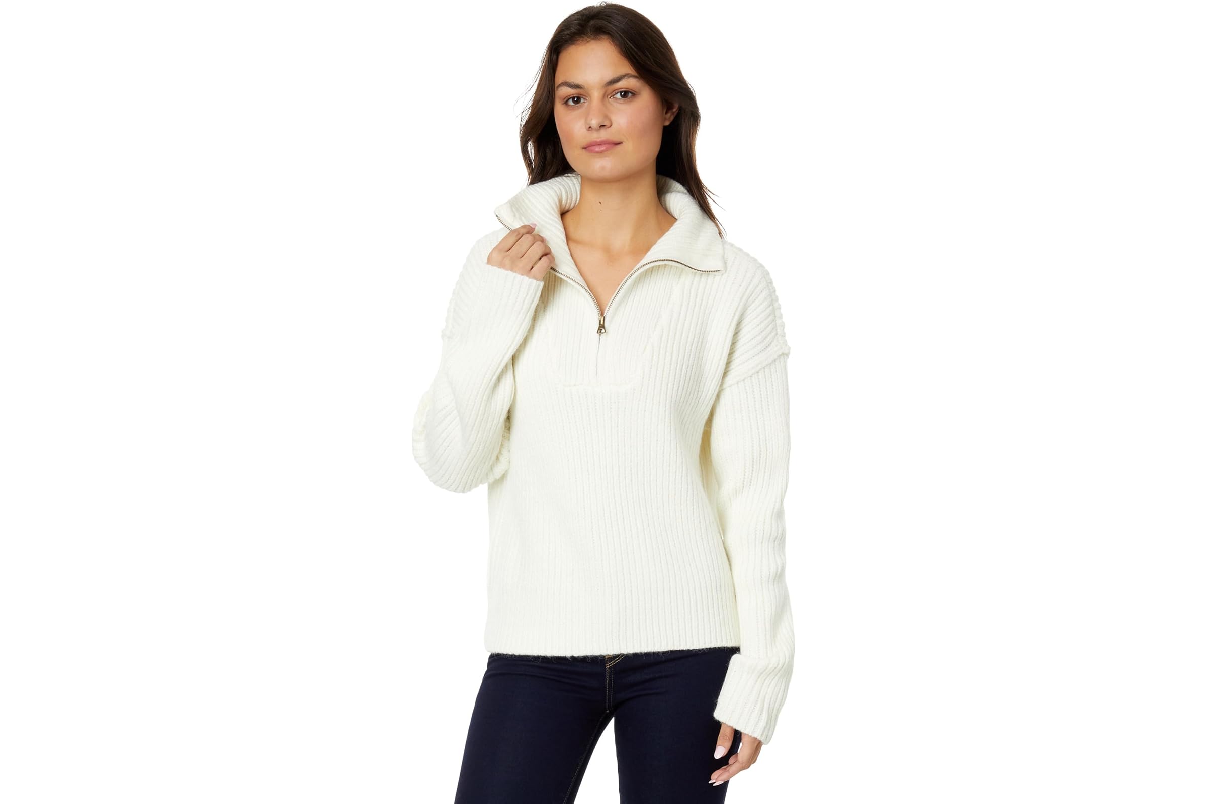 Lucky Brand 12 Zip Pullover Sweater 15790₽