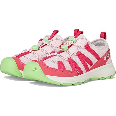 KEEN Kids Motozoa Sneaker (Little Kid/Big Kid) raspberry/summer green