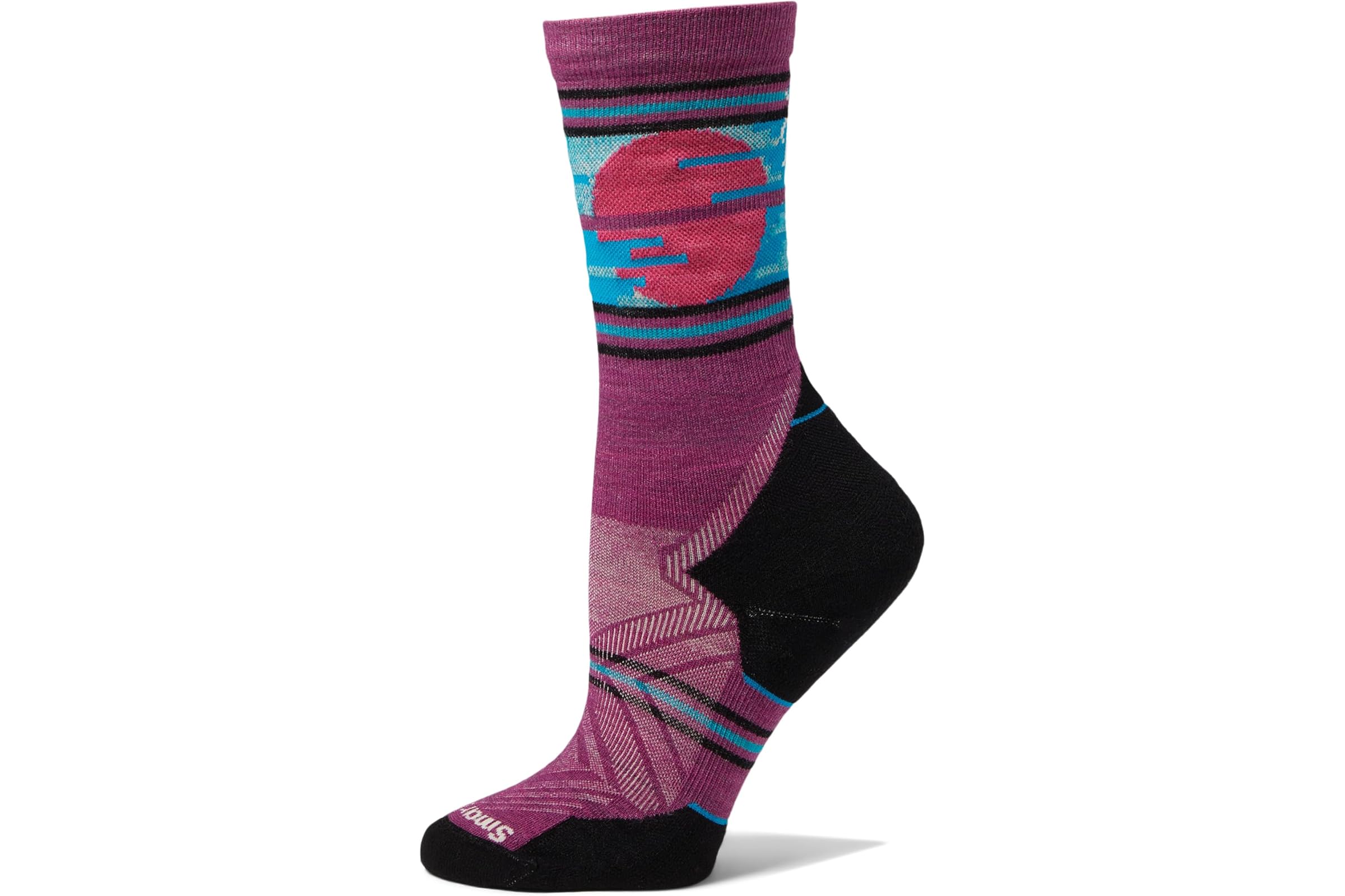 Smartwool Trail Run Targeted Cushion Sunset Trail Crew 3890₽