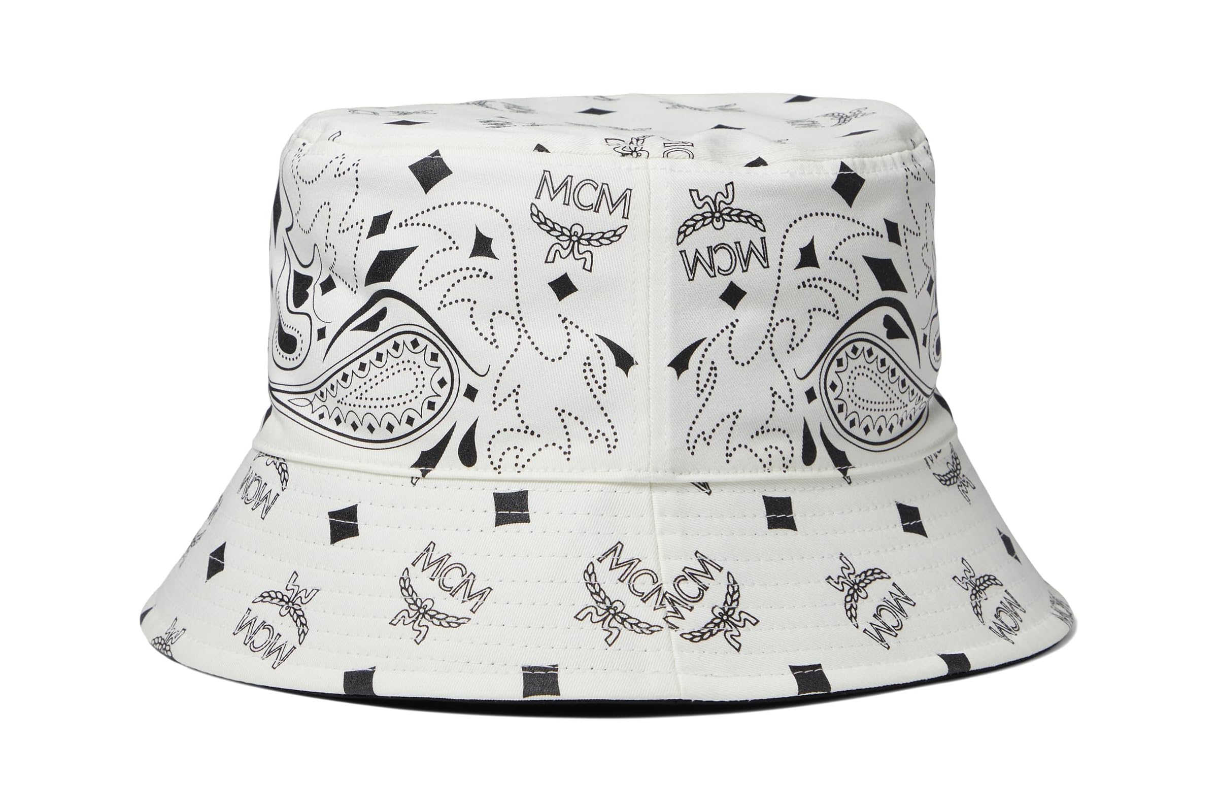 MCM Col Bandana Print Reversible Bucket 54790₽