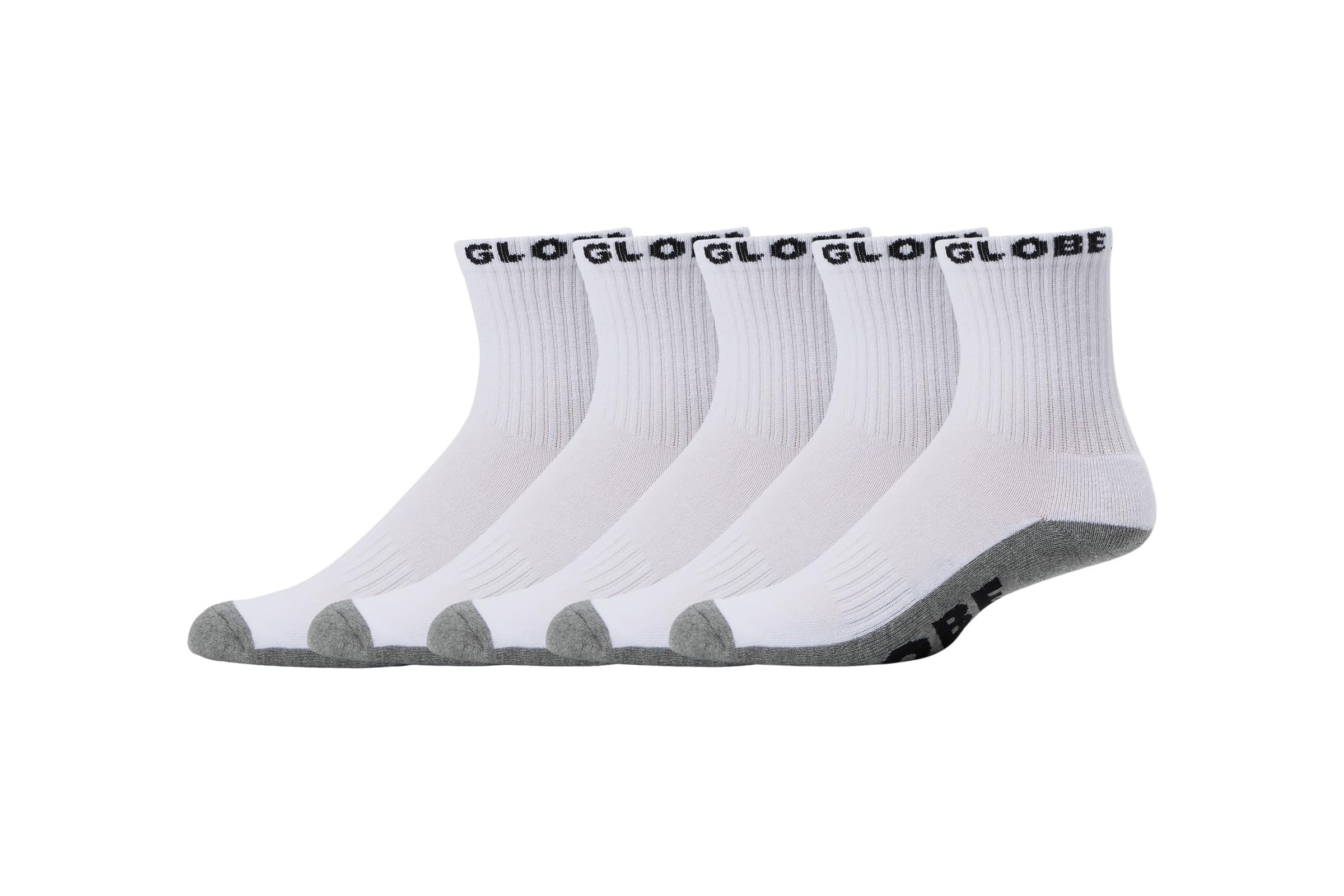 Globe Quarter Sock (5-Pack)