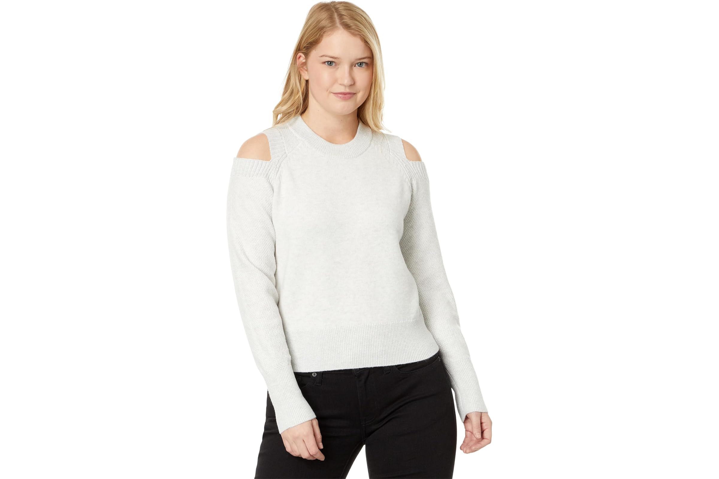 DKNY Long Sleeve Cutout Shoulder Sweater 13890₽