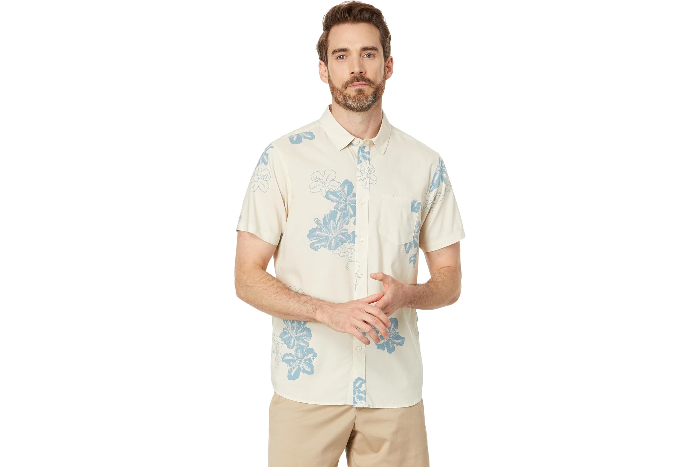 VISSLA Byebiscus Eco Short Sleeve Woven