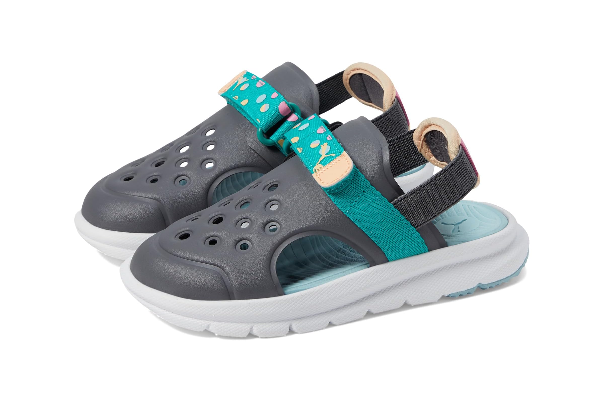 PUMA Kids Evolve Sandal Summer Camp Alternate Closure (Little Kid)