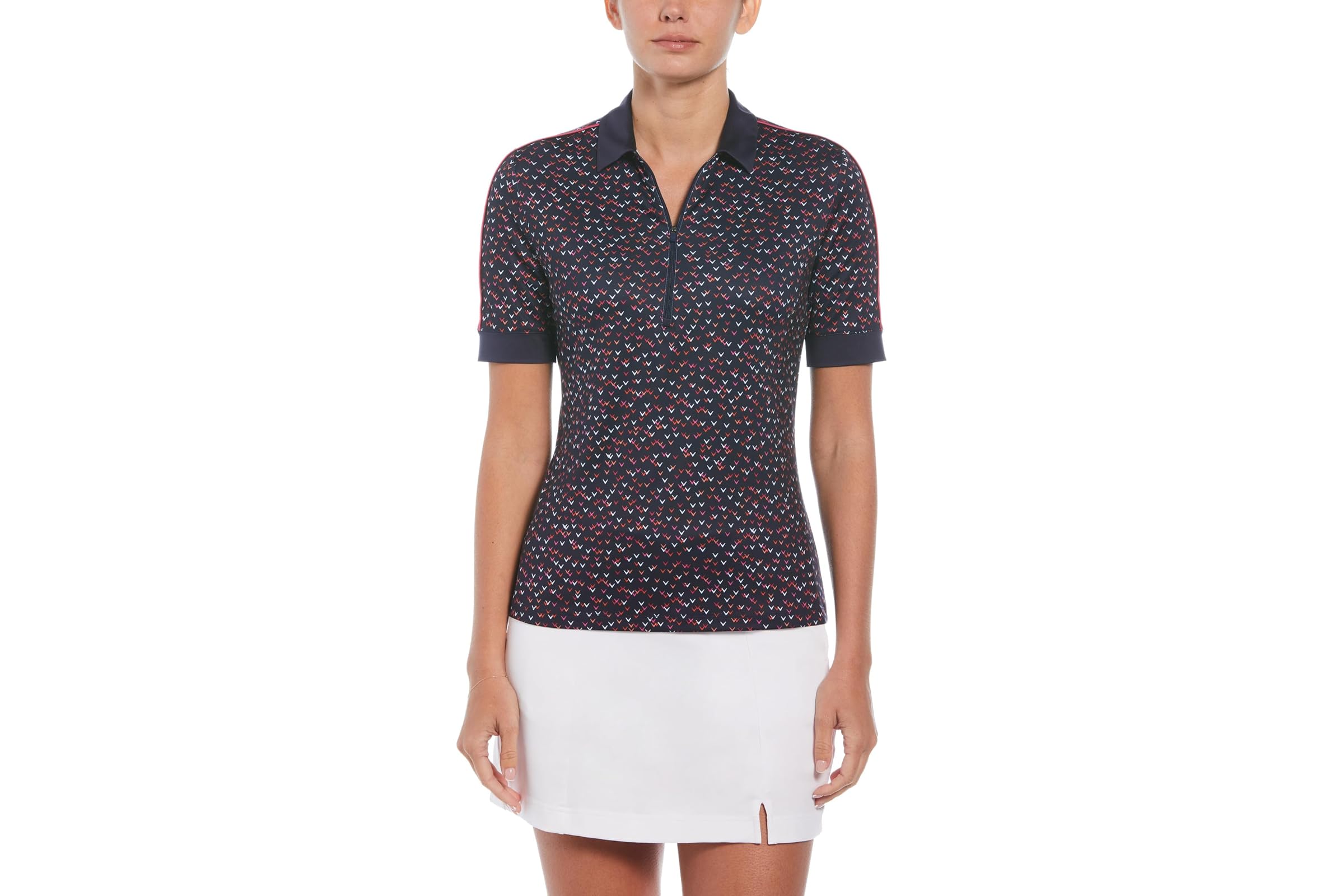 Callaway Chevron Printed 12-Sleeve Polo 7590₽