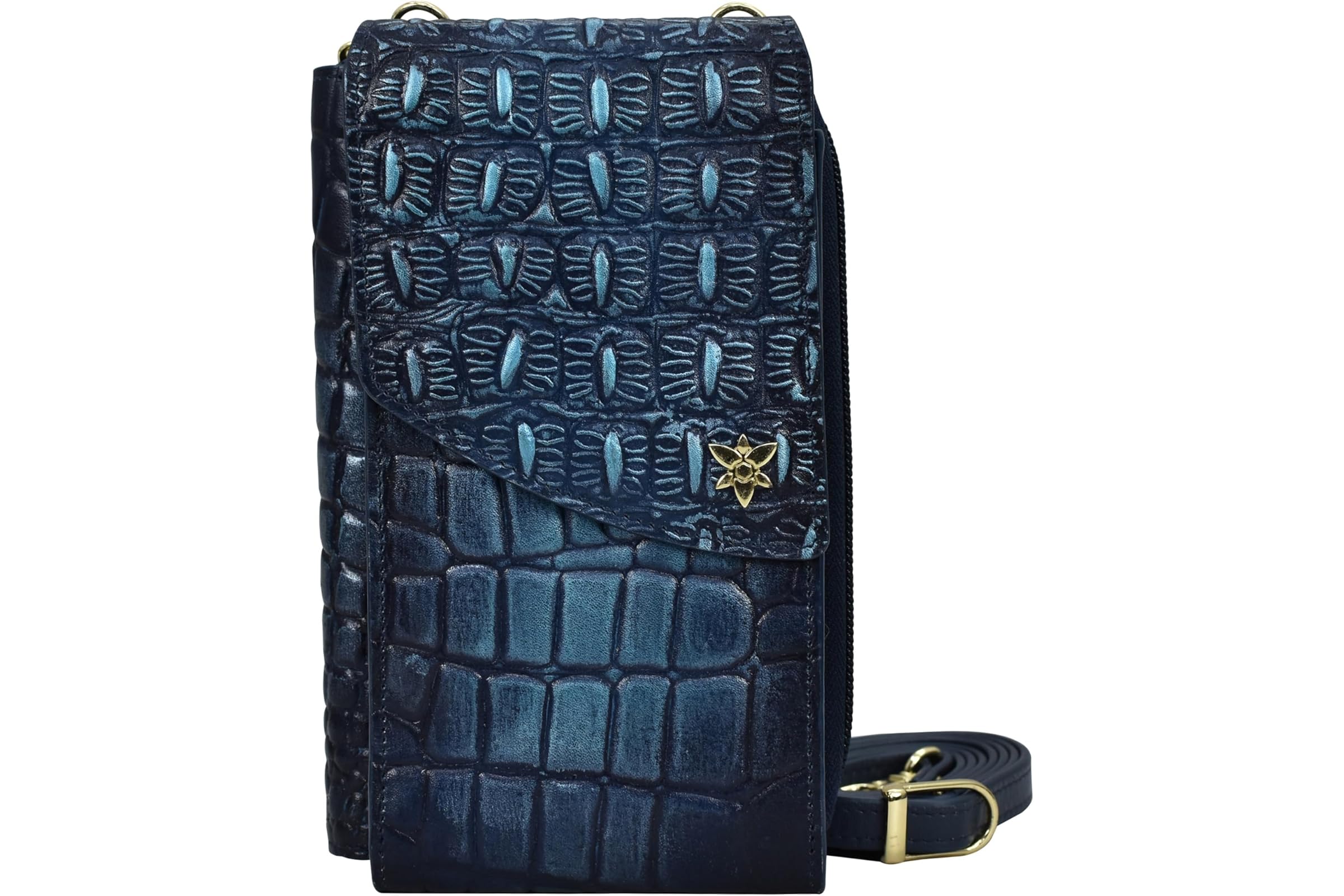 Anuschka 1173 Crossbody Phone Case