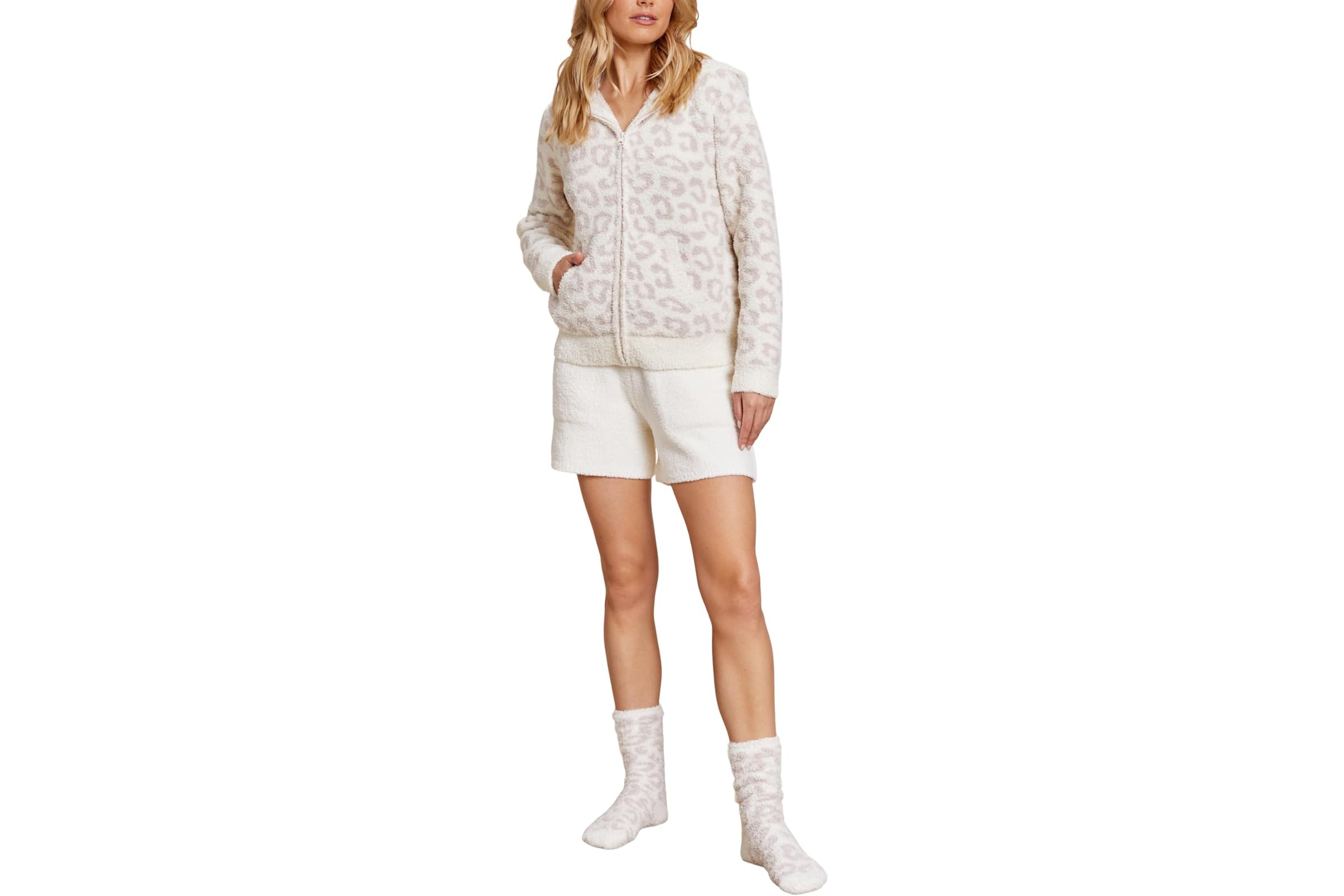 Barefoot Dreams CozyChic Barefoot in the Wild Zip Hoodie 22190₽