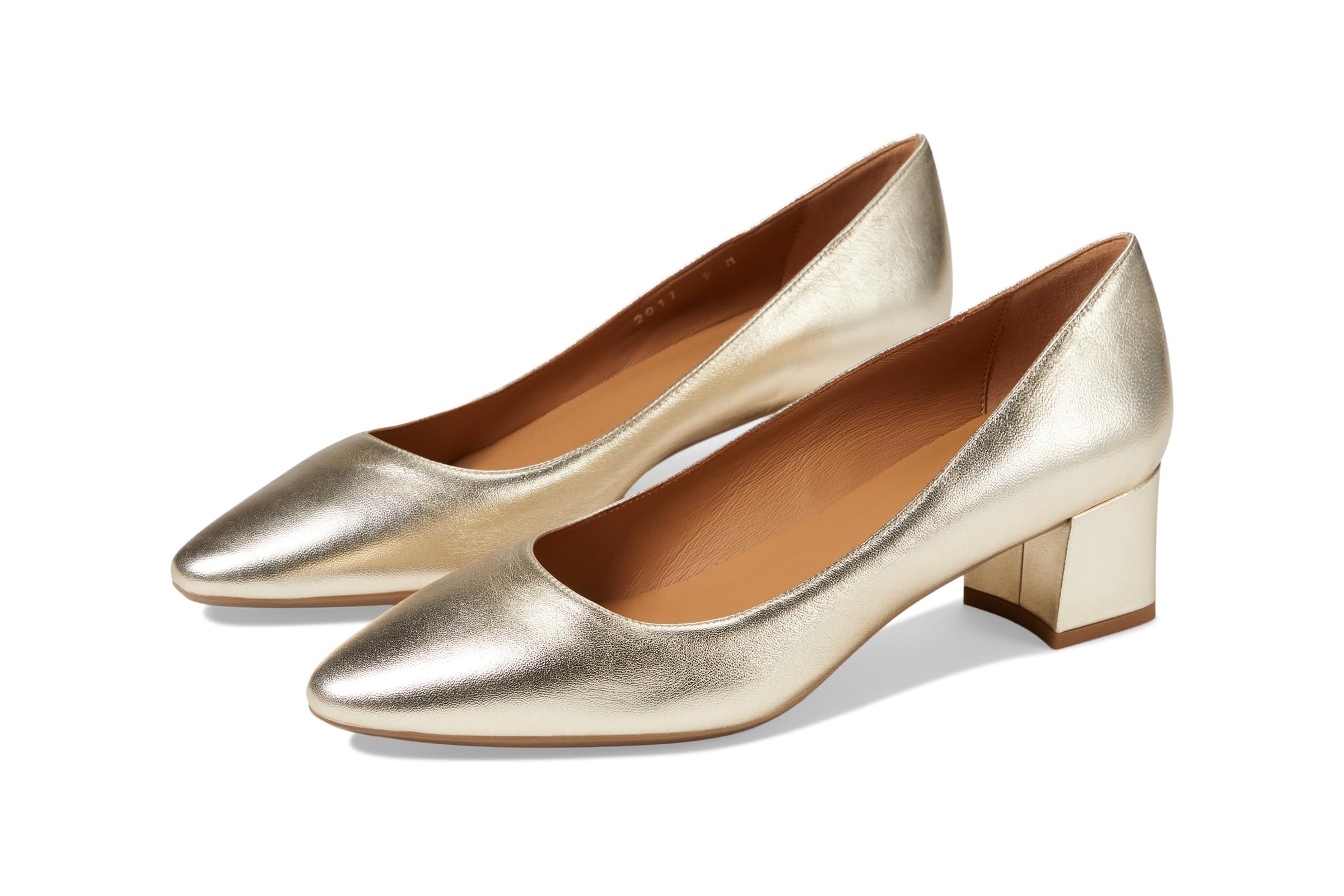 Aquatalia Pasha Metallic Leather Pump 63290₽