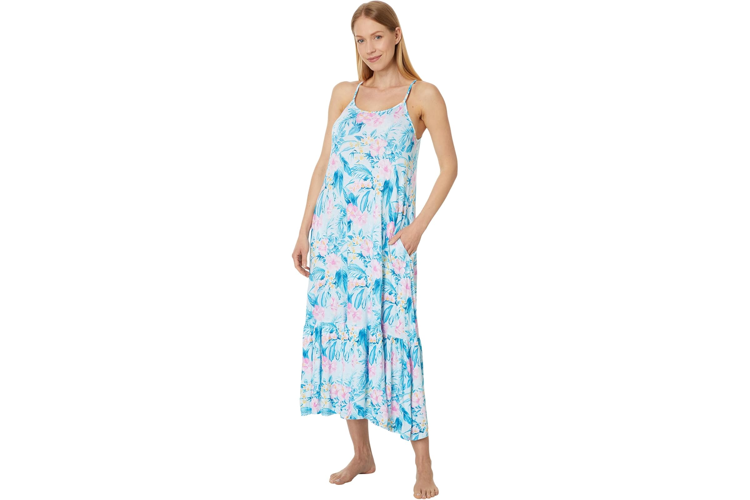 Tommy Bahama Tropical Sleeveless Maxi Gown 8990₽