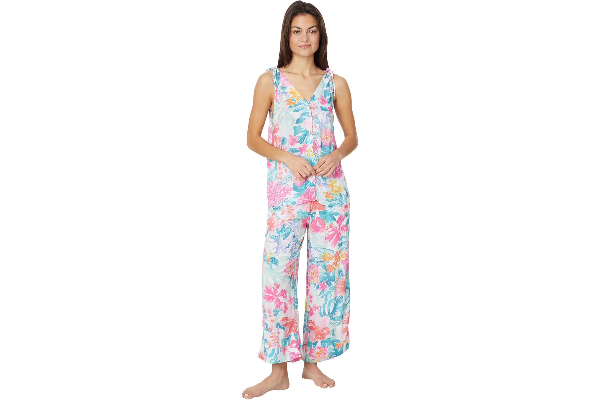 Tommy Bahama Sleeveless Cropped PJ Set 6990₽