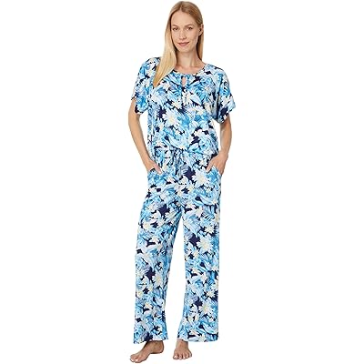 Tommy Bahama Short Sleeve Ankle PJ Set