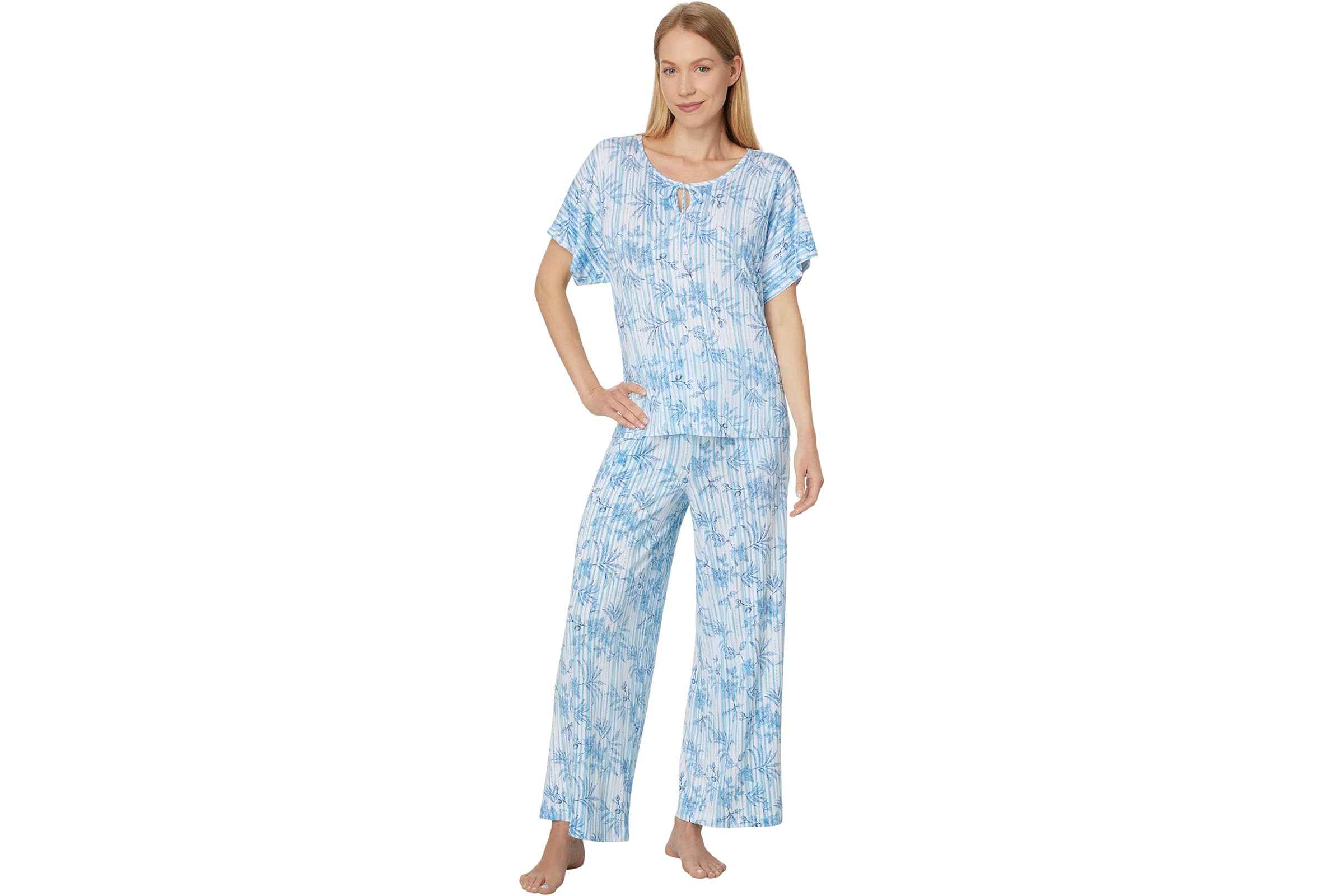 Tommy Bahama Short Sleeve Ankle PJ Set 12290₽