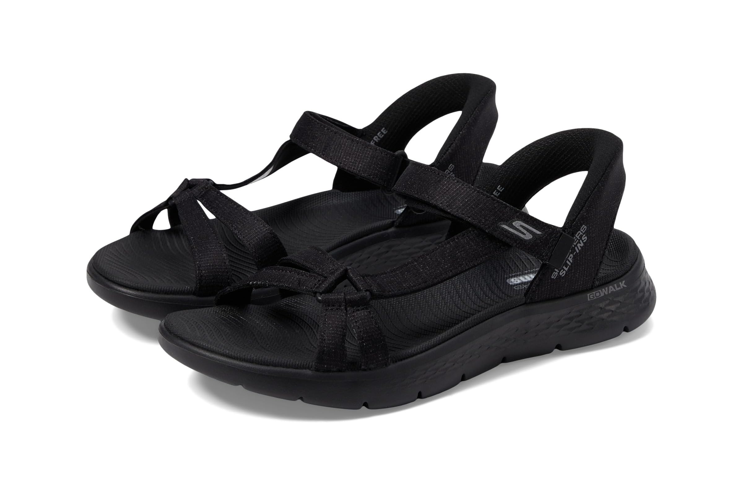 SKECHERS Performance GO WALK Flex Sandals - Illuminate Hands Free Slip-Ins