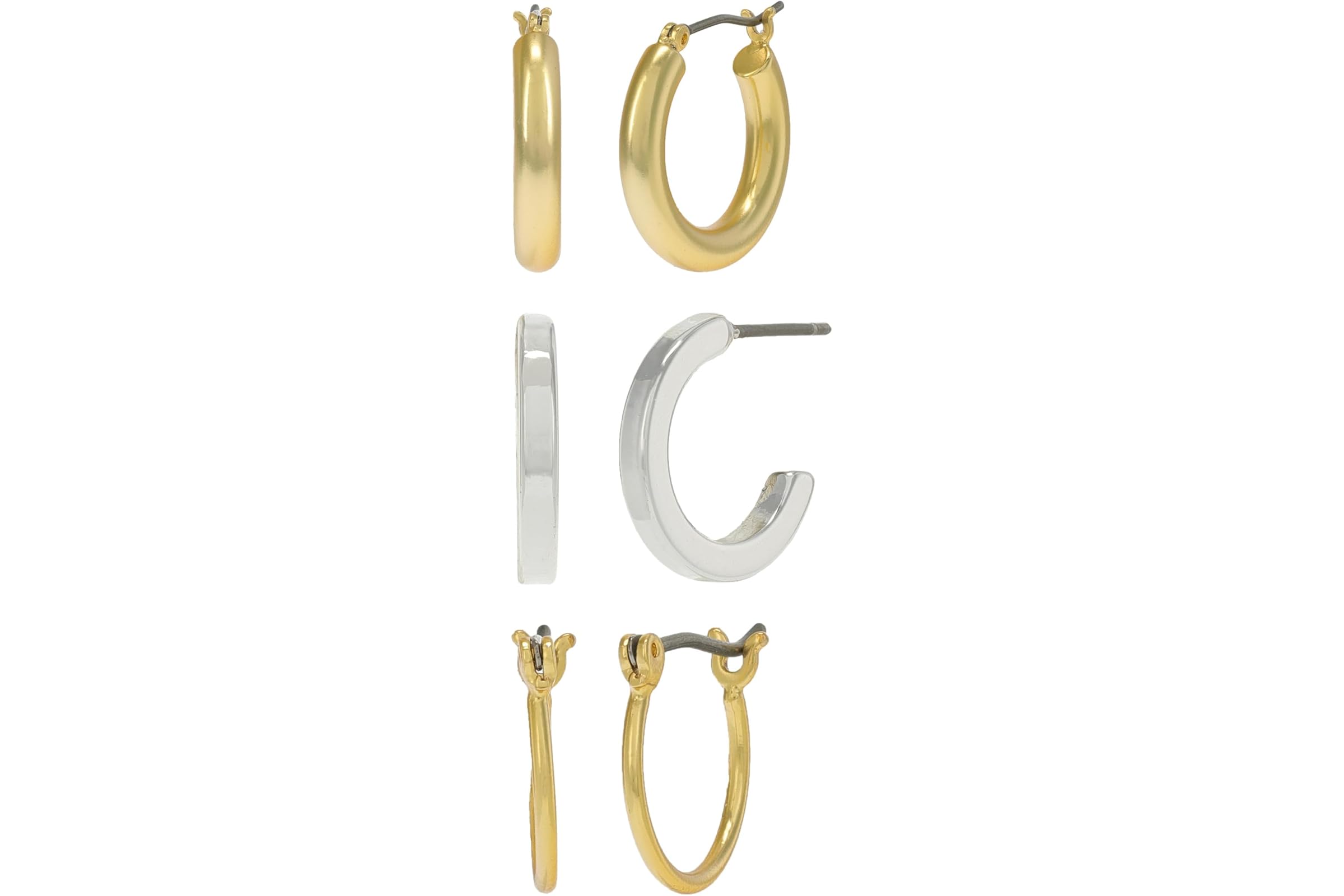 Серьги Madewell Three-Pack Hoop Earring Set 4890₽