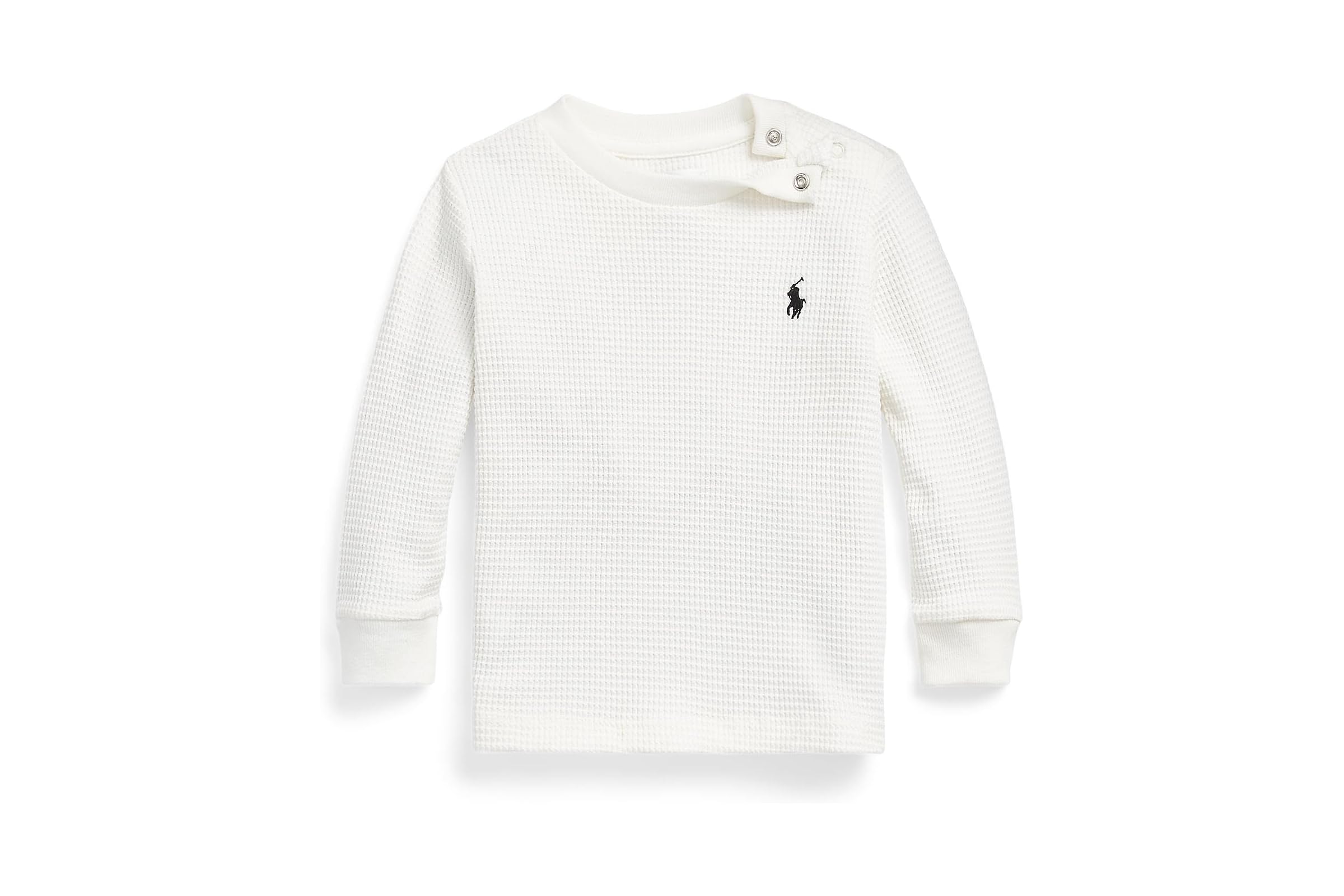 Polo Ralph Lauren Kids Waffle-Knit Cotton Long-Sleeve Tee Infant 2790₽