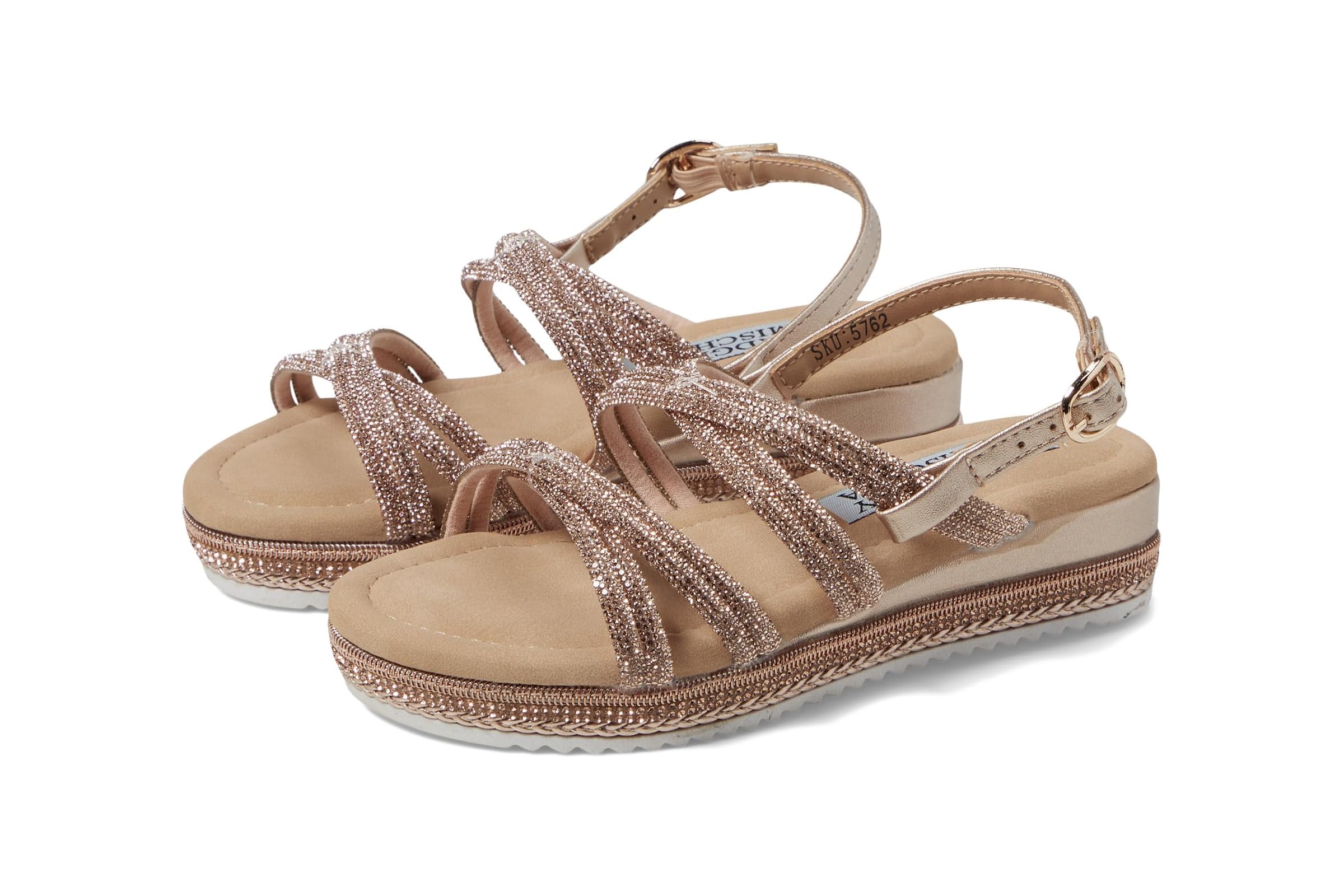 Badgley Mischka Kids Angela Platform Sandal (Little Kid/Big Kids)