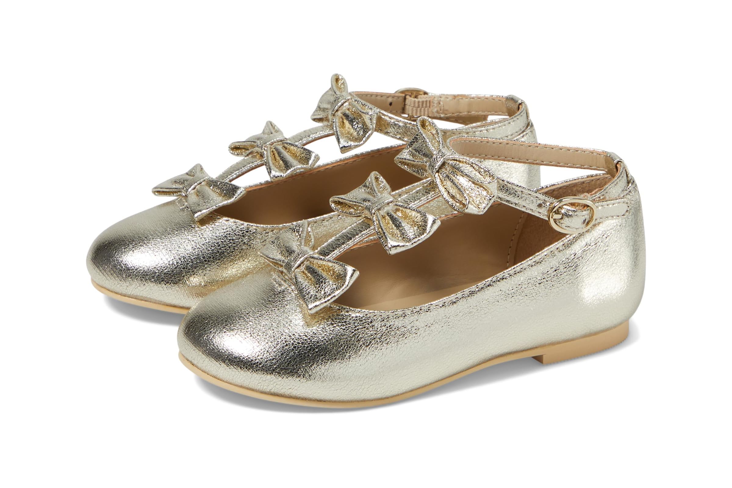 Janie and Jack Crackle Bow Flats ToddlerLittle KidBig Kid 7690₽