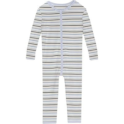 Пижама Kickee Pants Kids Print Convertible Sleeper with Zipper (Infant)