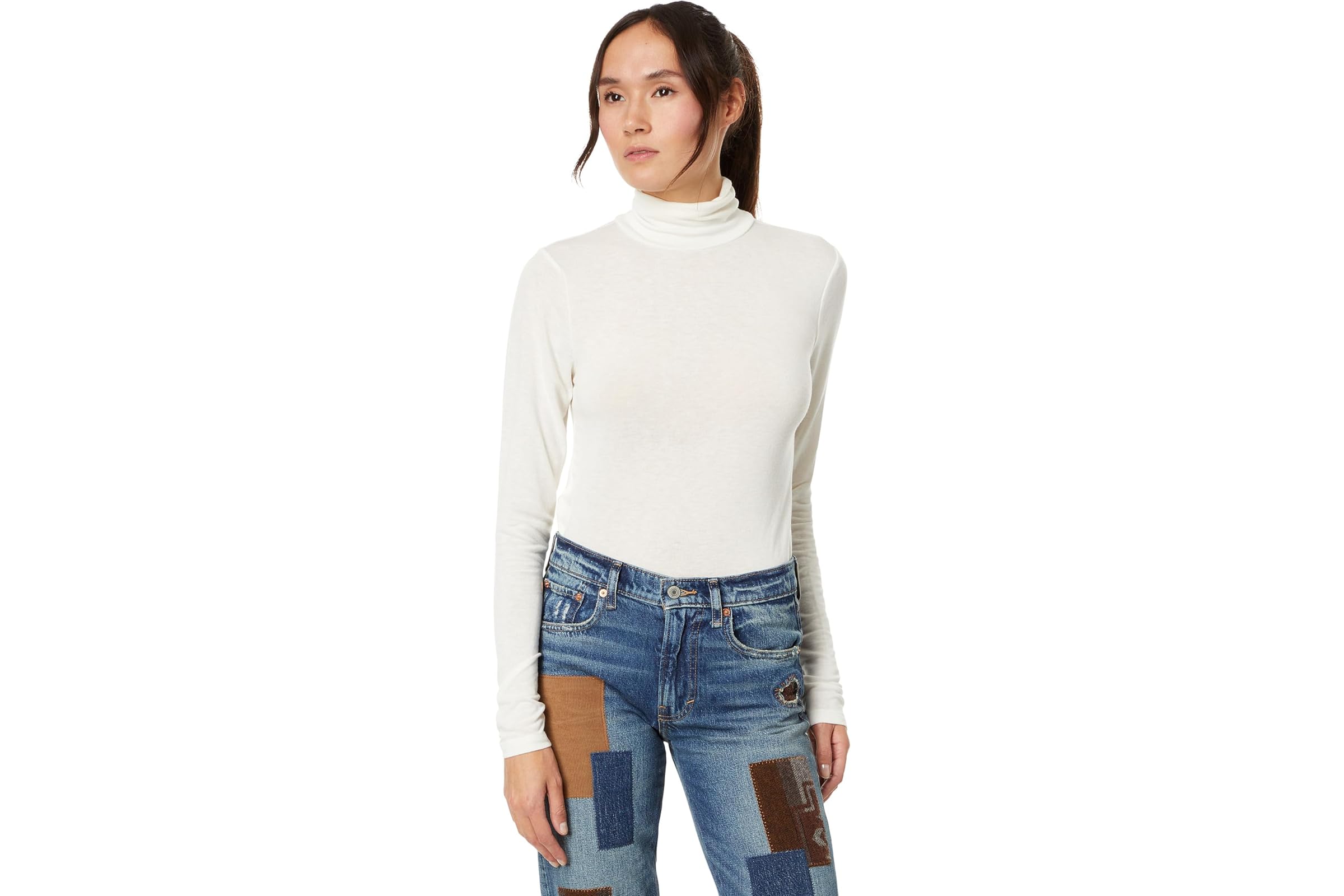 Lucky Brand Mock Neck Layering Top 6690₽