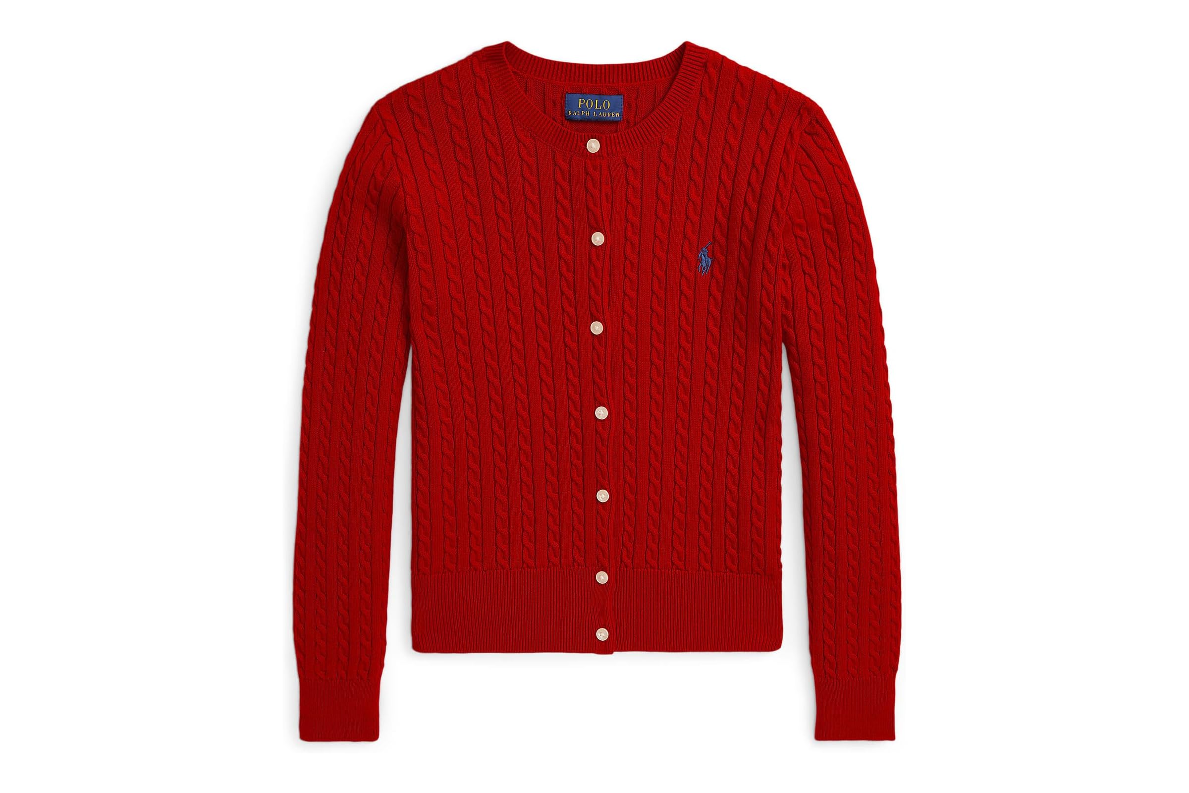 Polo Ralph Lauren Kids Mini-Cable Cotton Cardigan Big Kid 9290₽