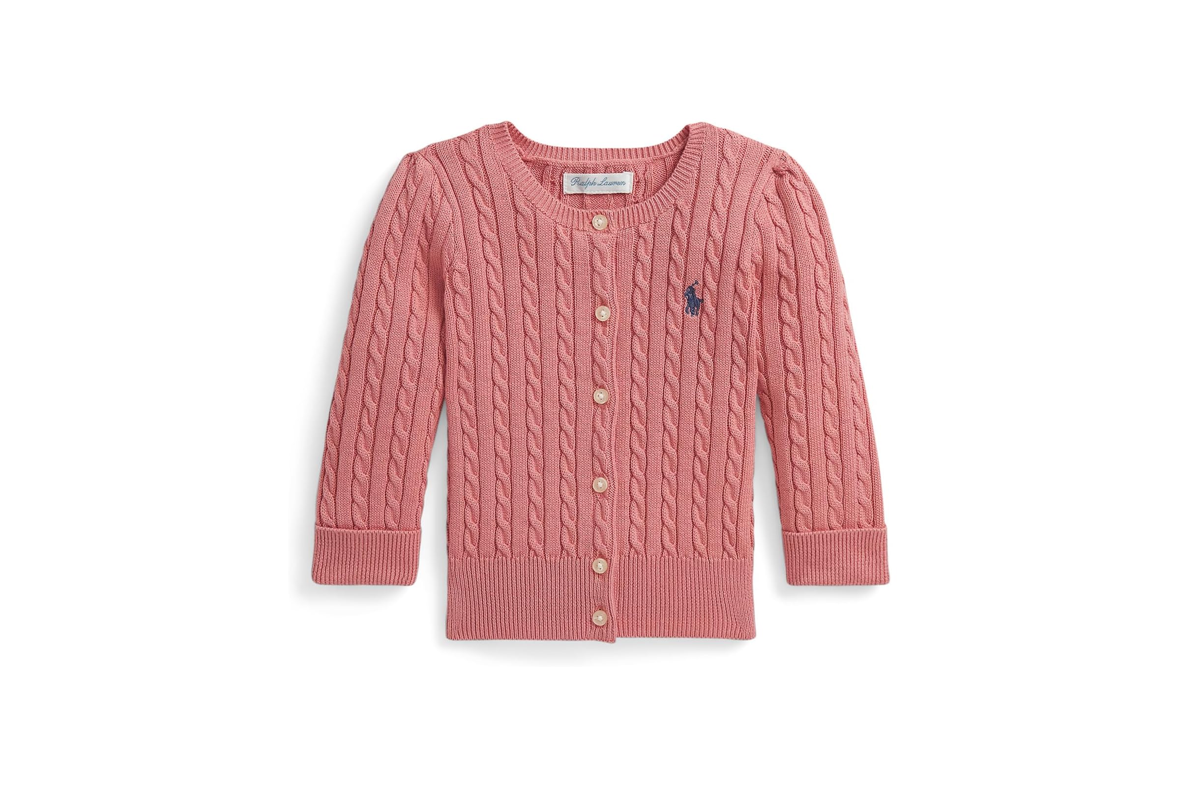 Polo Ralph Lauren Kids Mini-Cable Cotton Cardigan Infant 8890₽