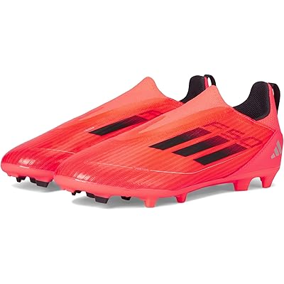 adidas Kids F50 League Laceless Football Boots Firm Ground (Little Kid/Big Kid)