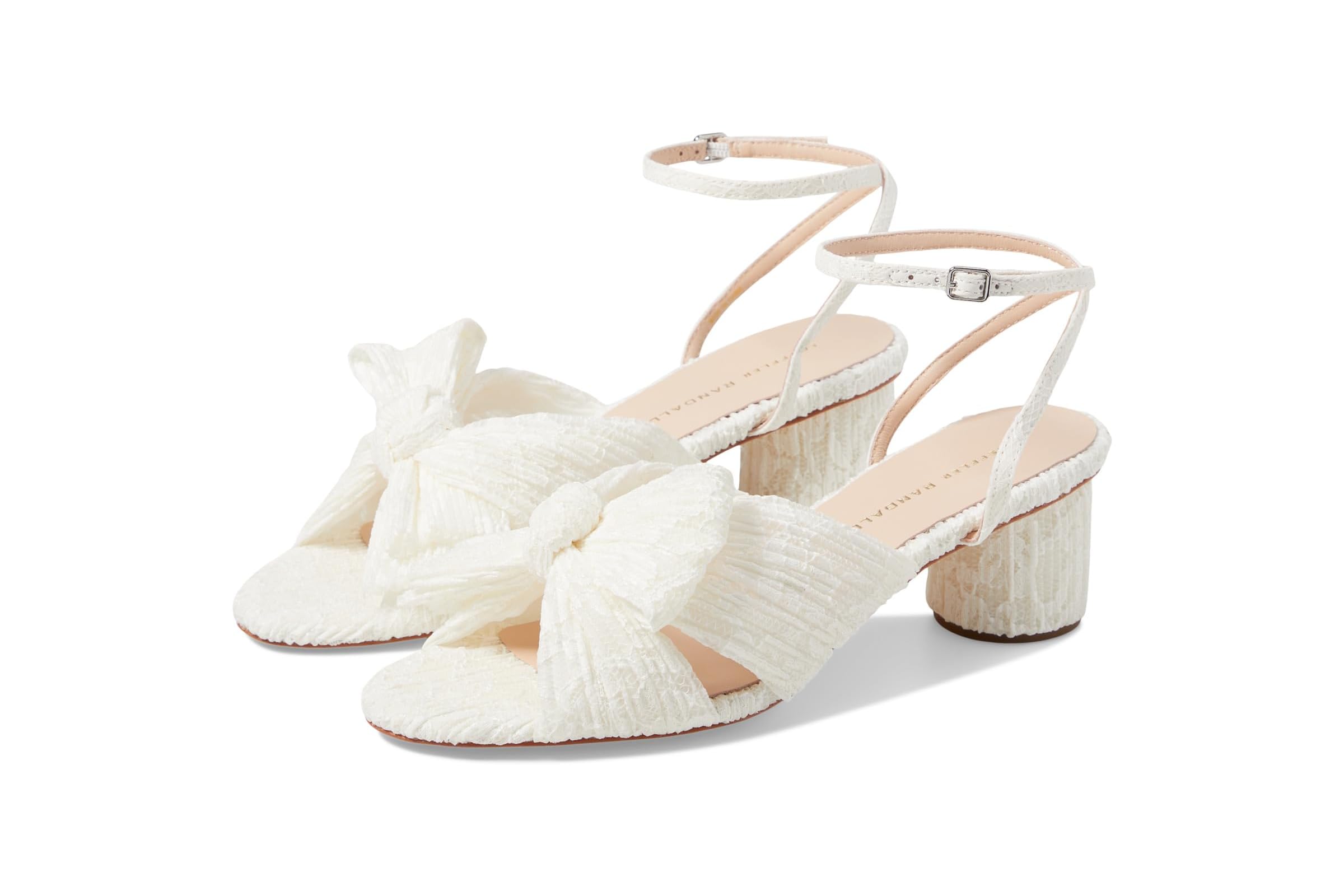 Loeffler Randall Dahlia Pleated Knot Mule with Ankle Strap 63190₽