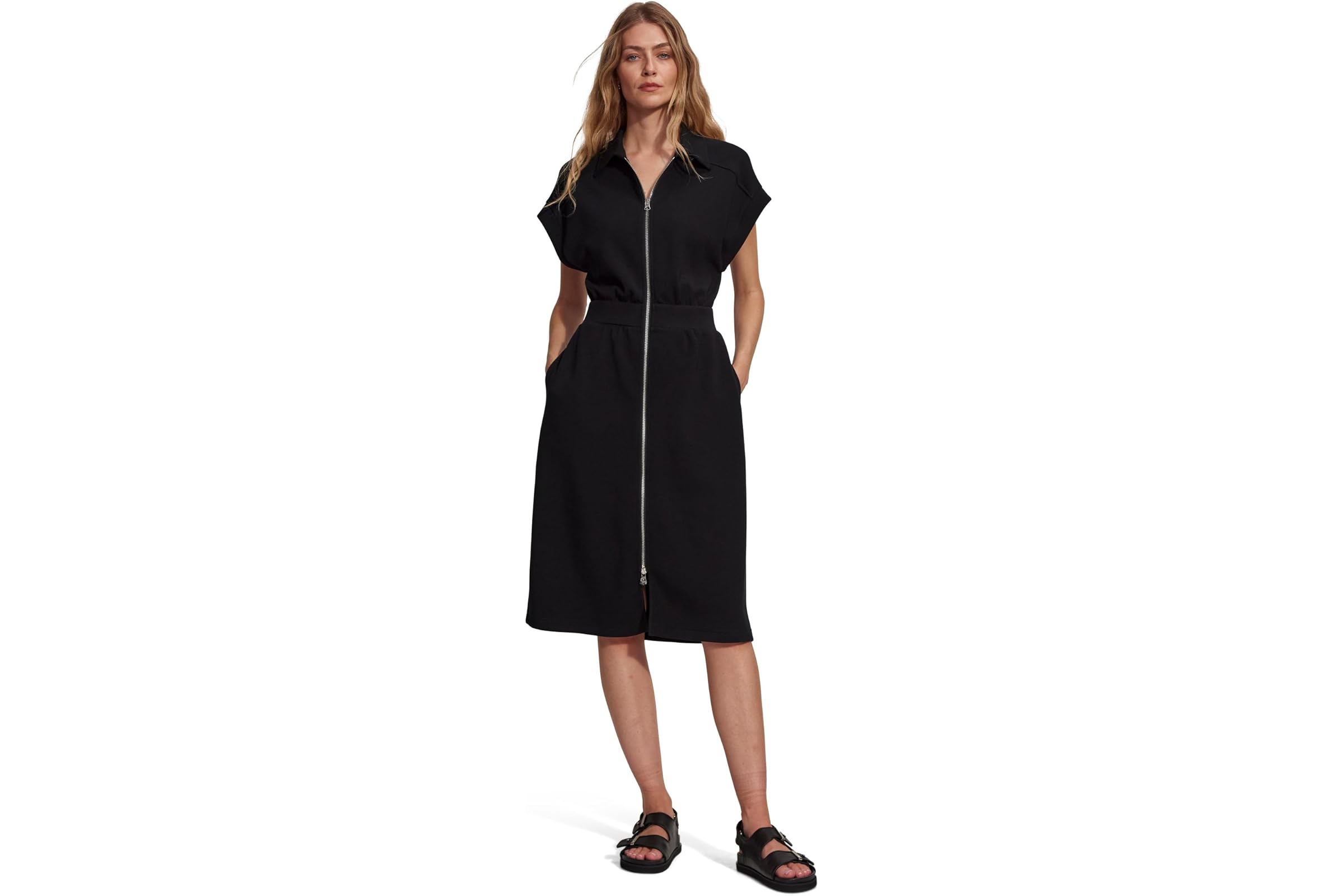 Varley Louisa Zip Through Dress 36790₽