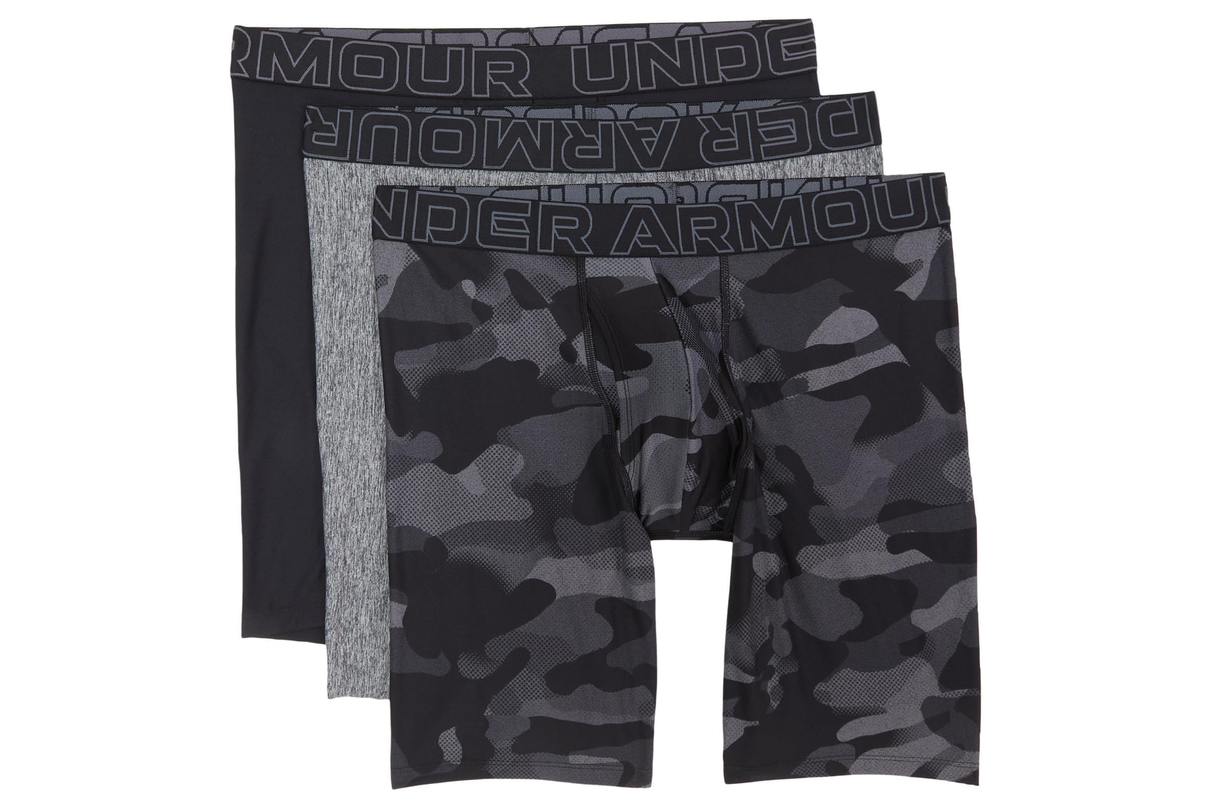 Under Armour 3-Pack Performance Tech Print 9 Boxer Briefs 8390₽