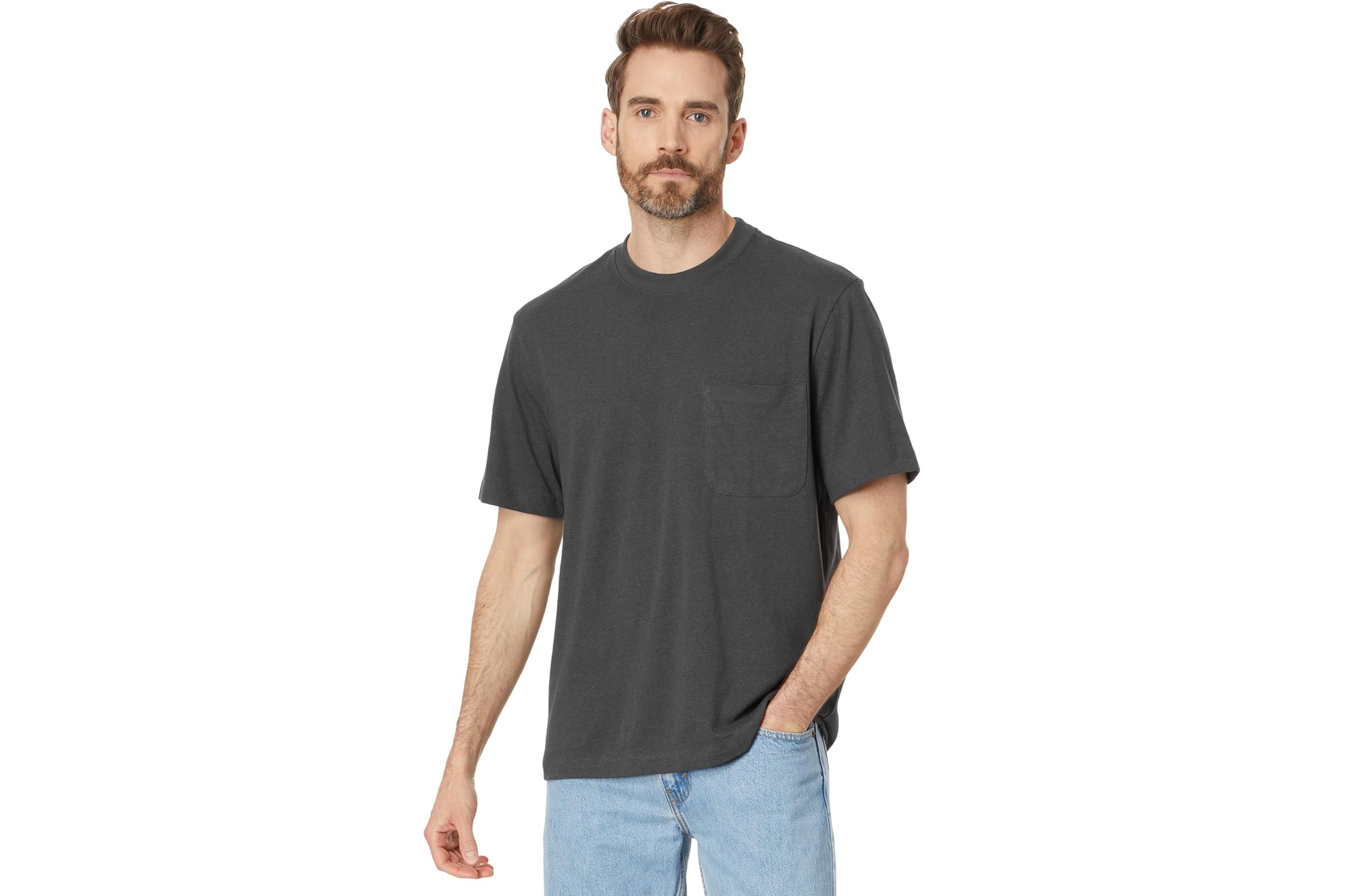Madewell Cotton-Linen Blend Boxy Tee 4990₽