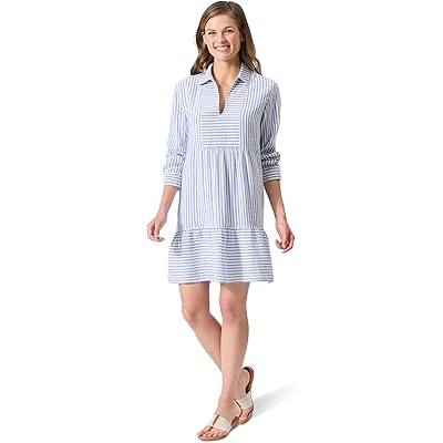 Платье Tommy Bahama Stamped Lucia Stampedripe Collar Dress