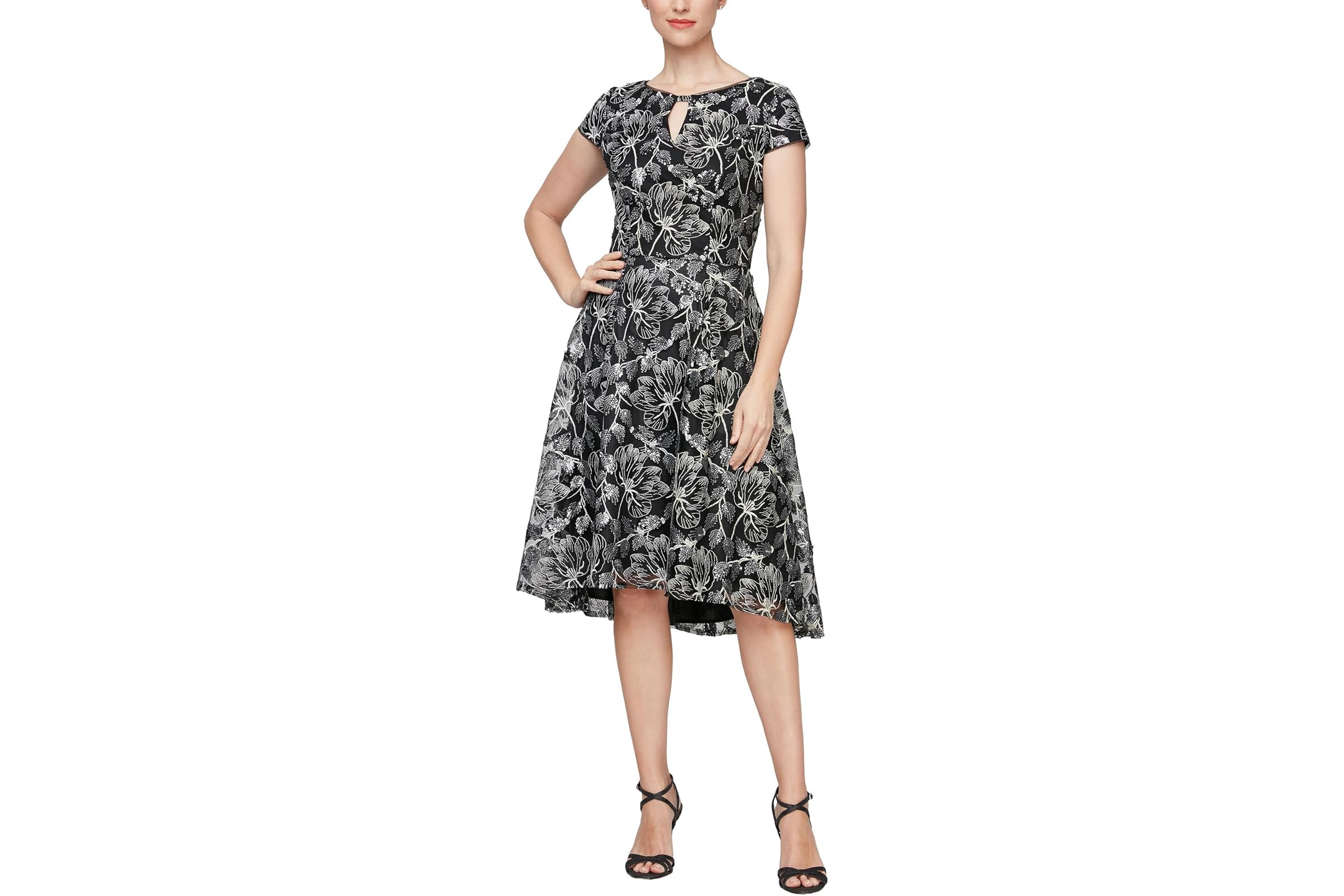Alex Evenings Short Embroidered A-Line Dress 17990₽