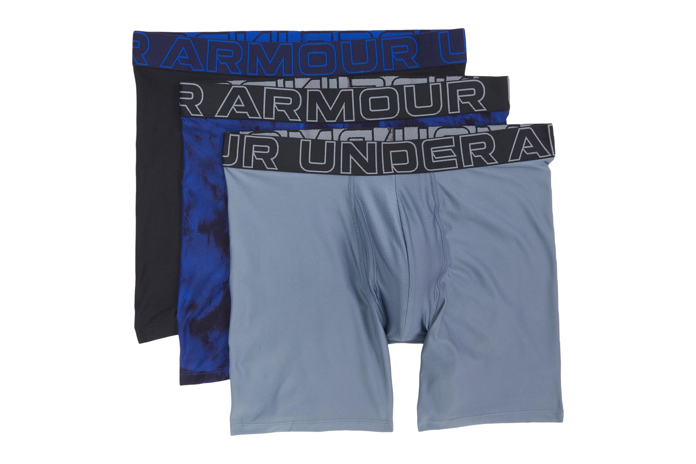 Under Armour 3-Pack Performance Tech Print 6 Boxer Briefs 8390₽