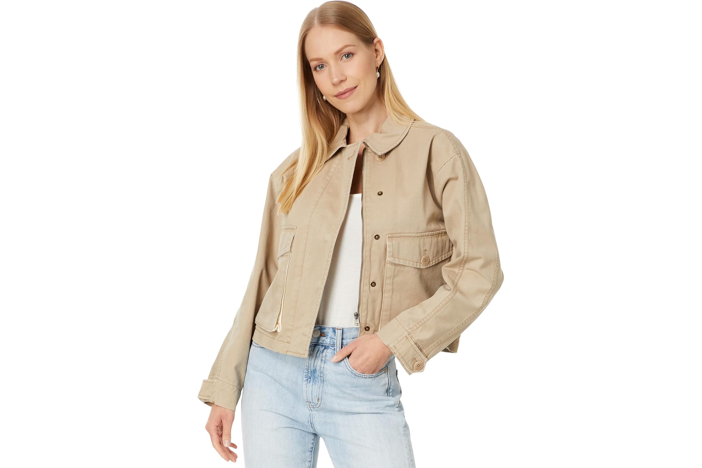 Madewell Cropped Cargo Jacket 6090₽