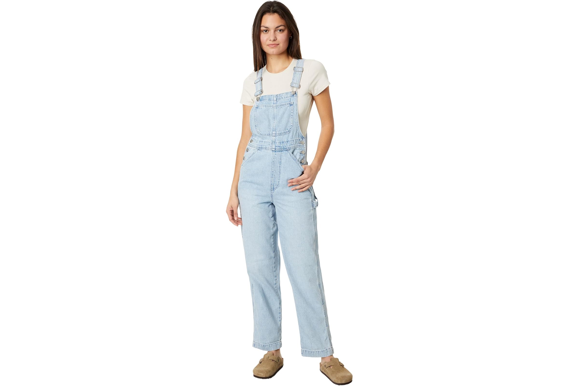 Комбинезон Madewell Denim Oversized Carpenter Overalls in Collier Wash 11190₽