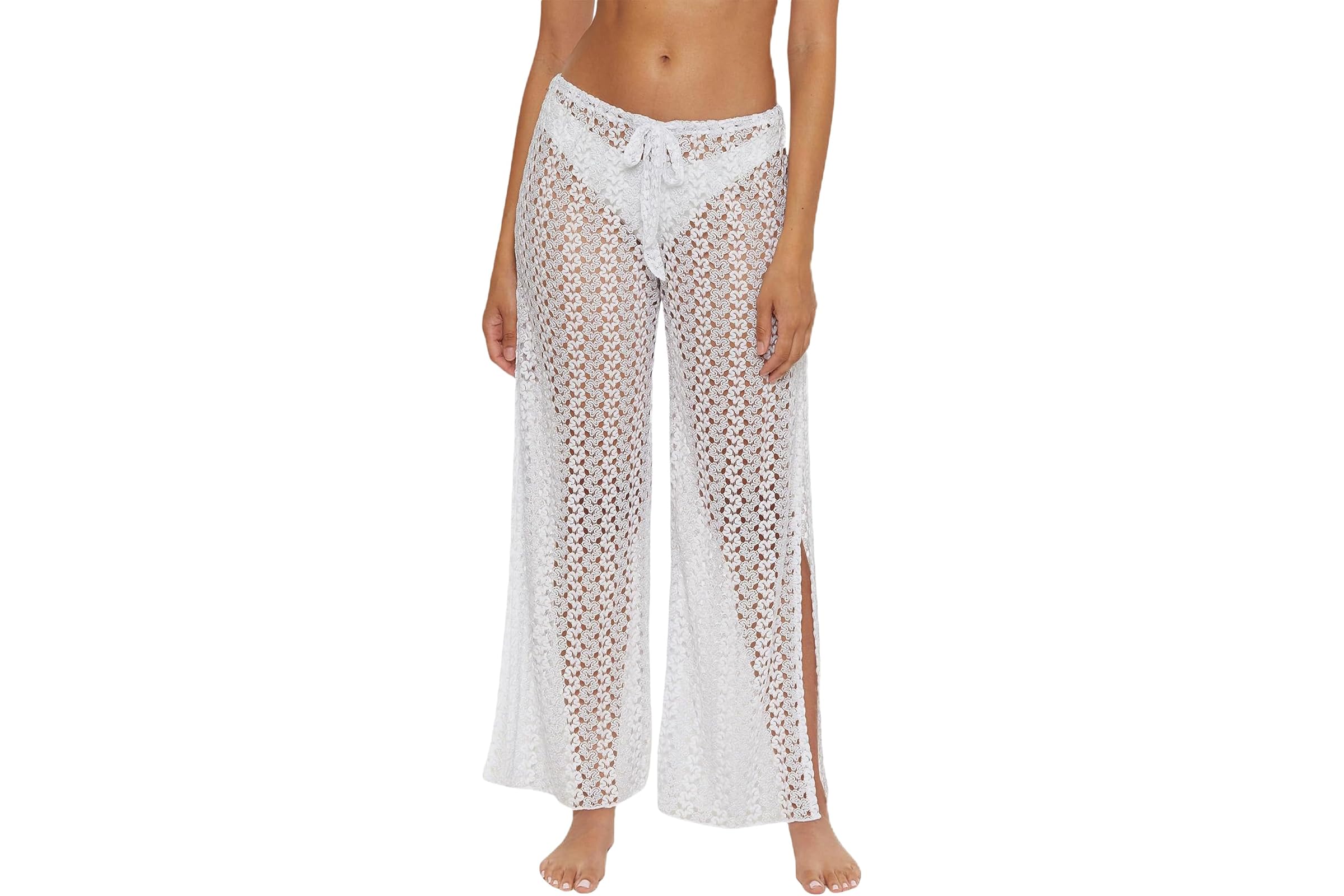 BECCA Platinum Lace Crochet Pant
