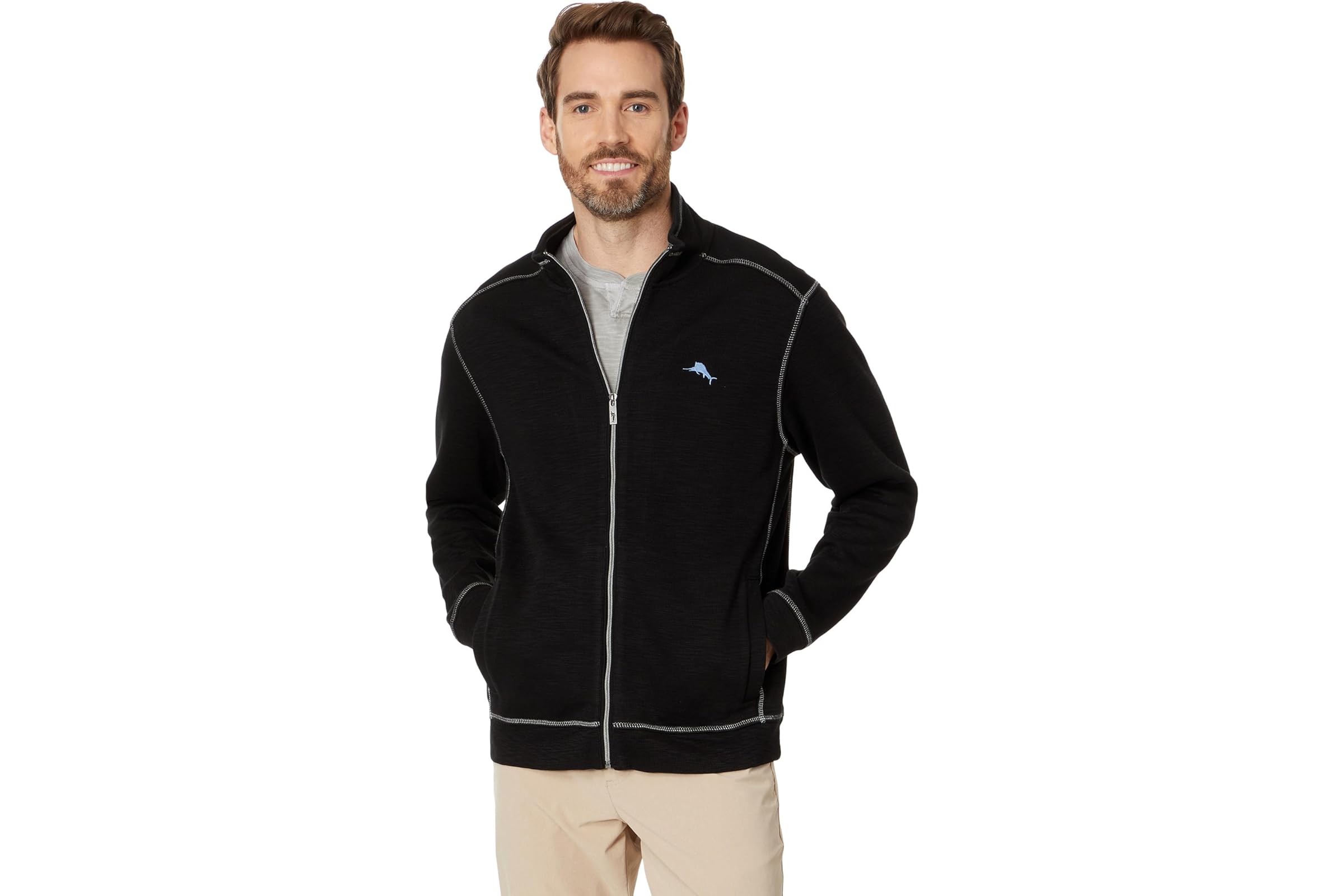 Tommy Bahama Full Zip Fleece Jacket 16590₽