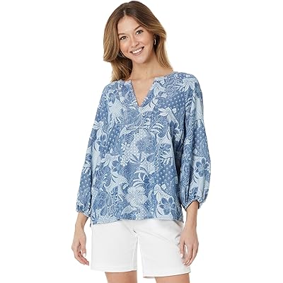 Tommy Bahama Secret Inlet 3/4 Slv Top
