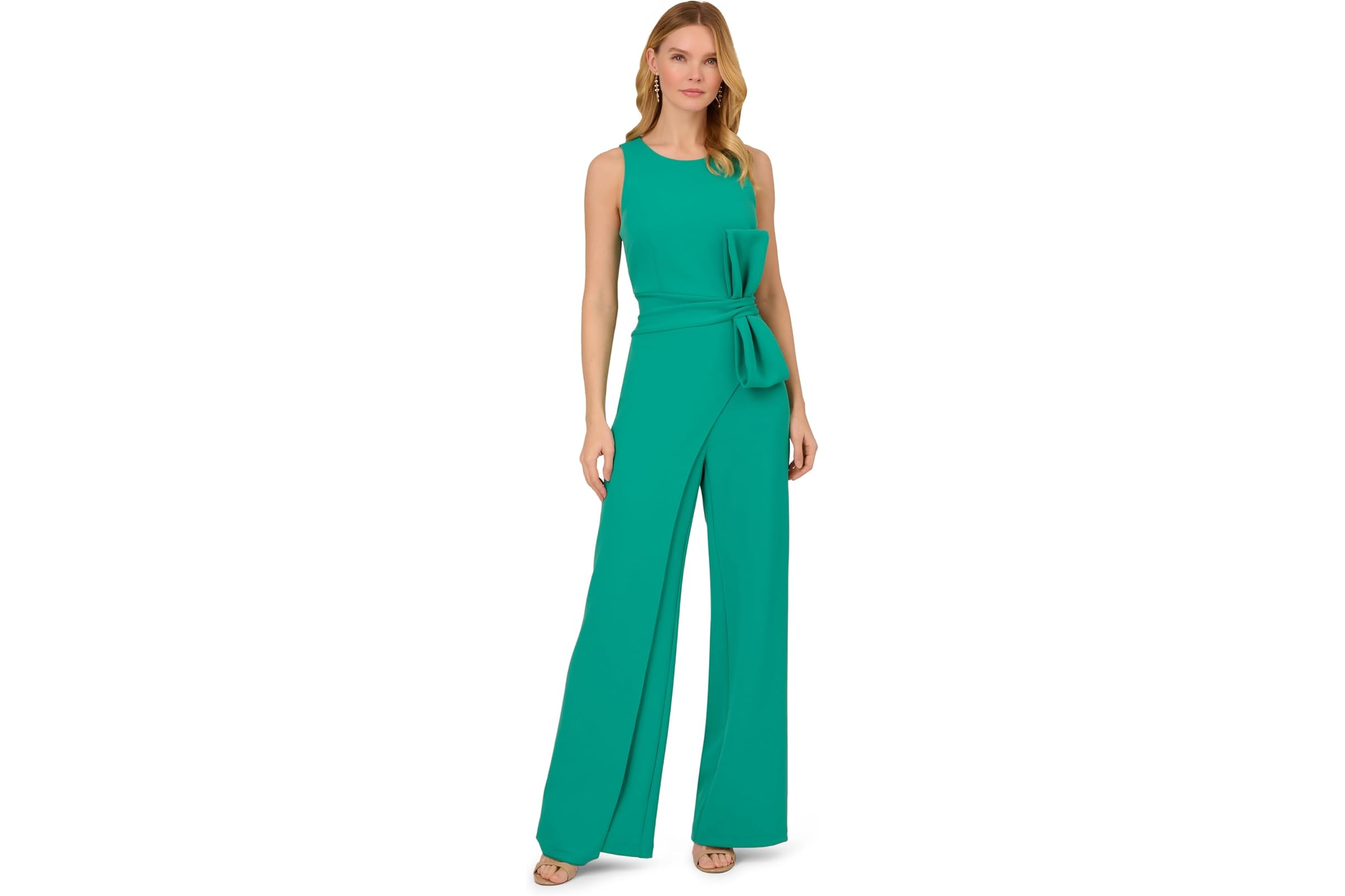Adrianna Papell Wide Leg Bow Detail Jumpsuit 35890₽