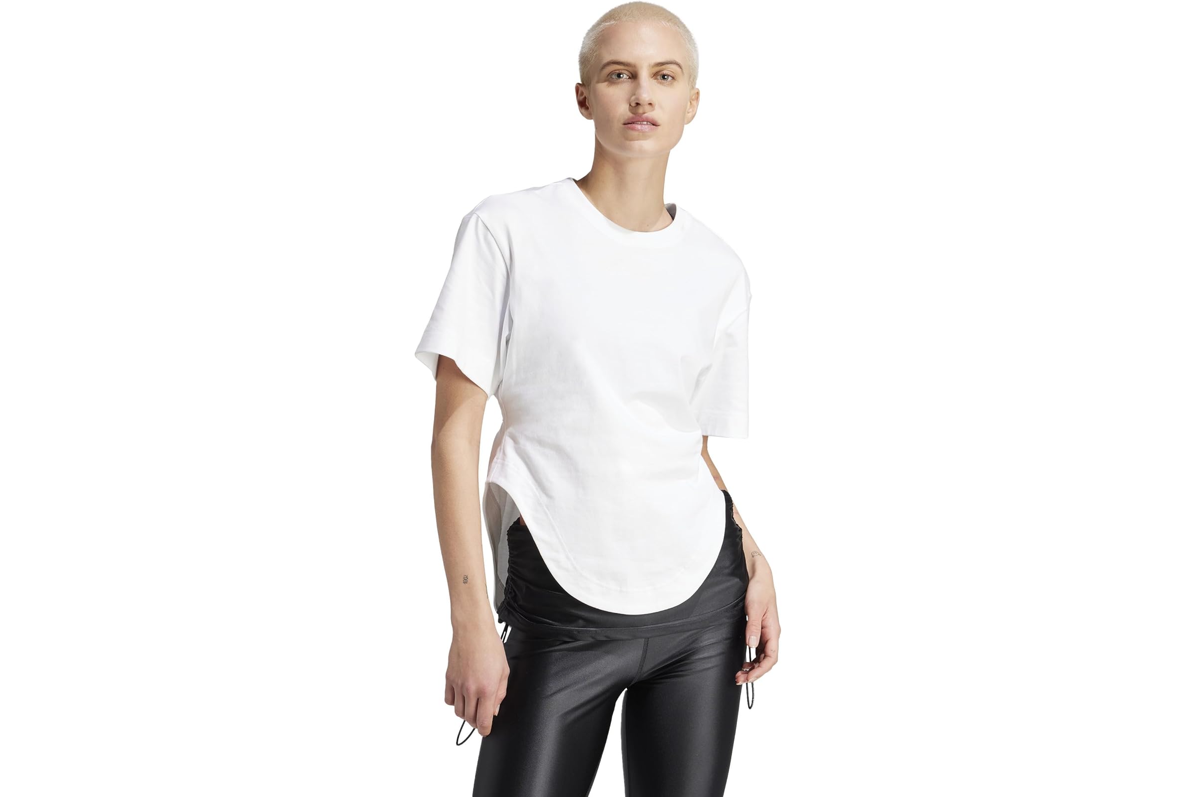 adidas by Stella McCartney Sportswear Curfed Hem T-Shirt IT8271 10890₽