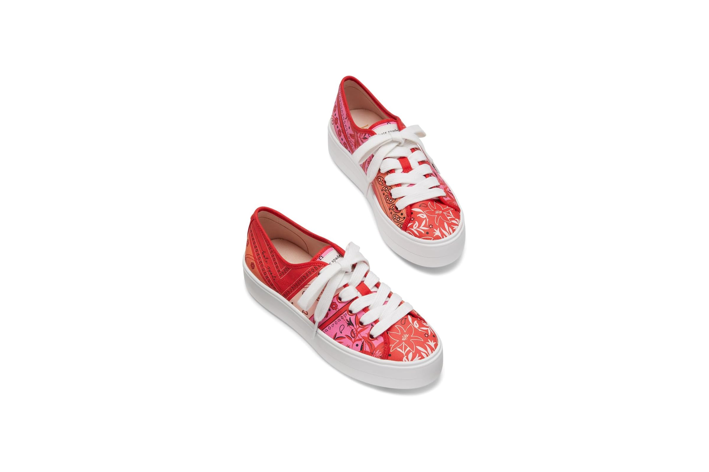 Женские кроссовки Kate Spade New York Serve Bandana Patchwork 27090₽