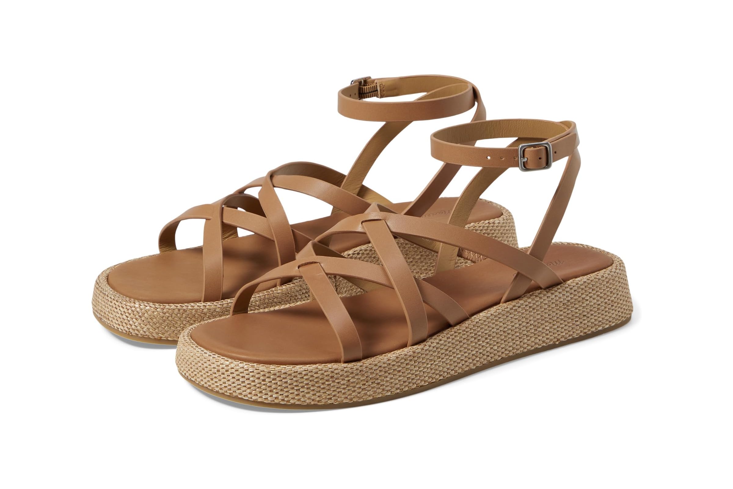 Madewell HavanaMiami Strappy Flatform-Rafia 16790₽