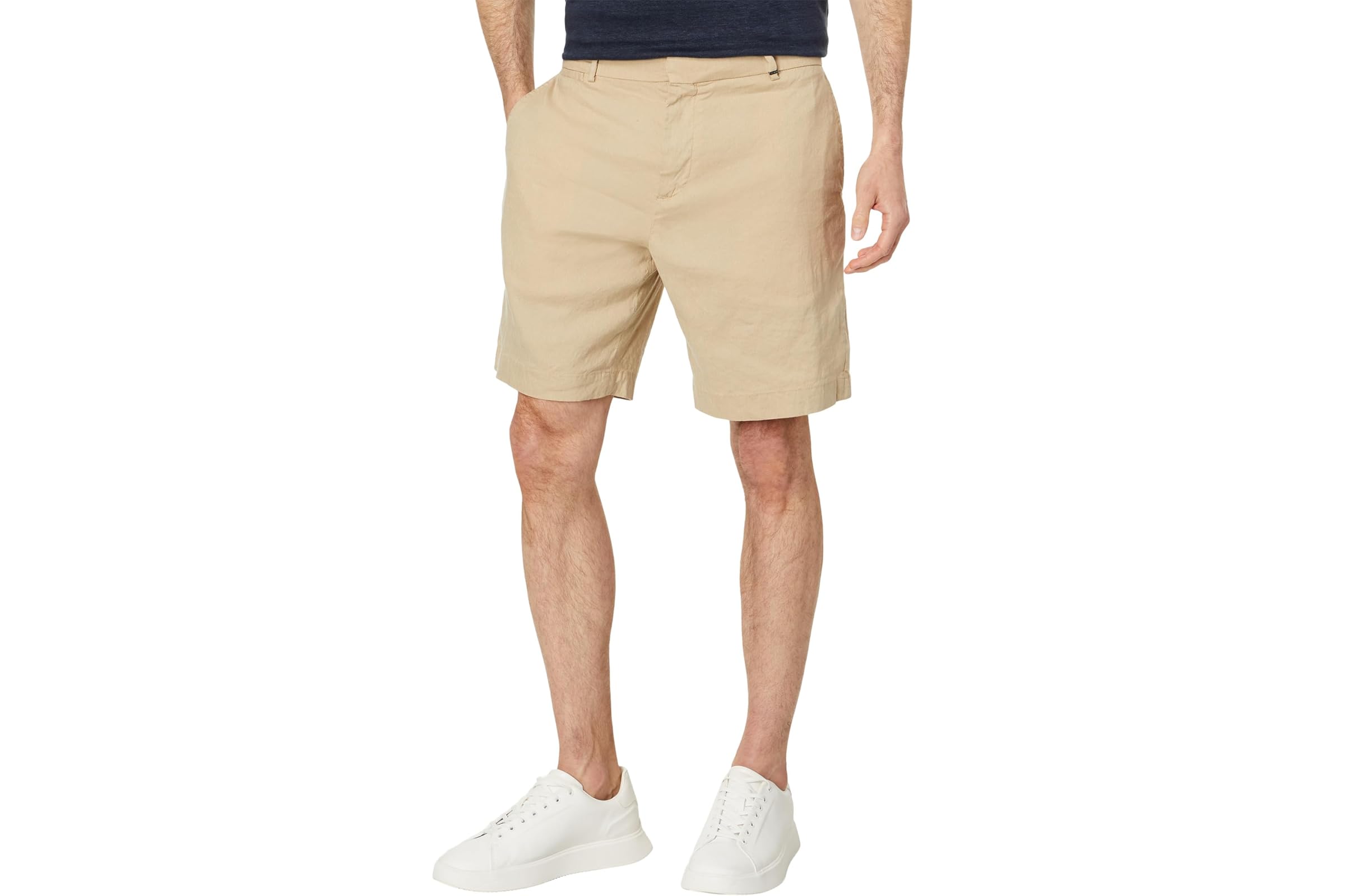 Ted Baker Leder Linen Blend Half Elasticated Short 19290₽