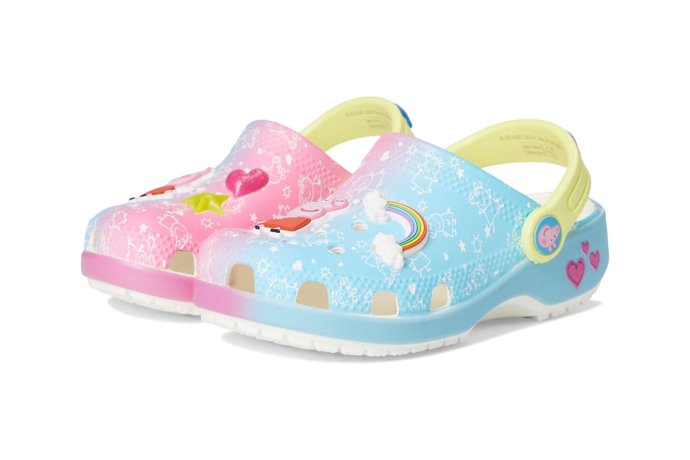 Crocs Kids Classic Peppa Pig Clogs Toddler 9390₽