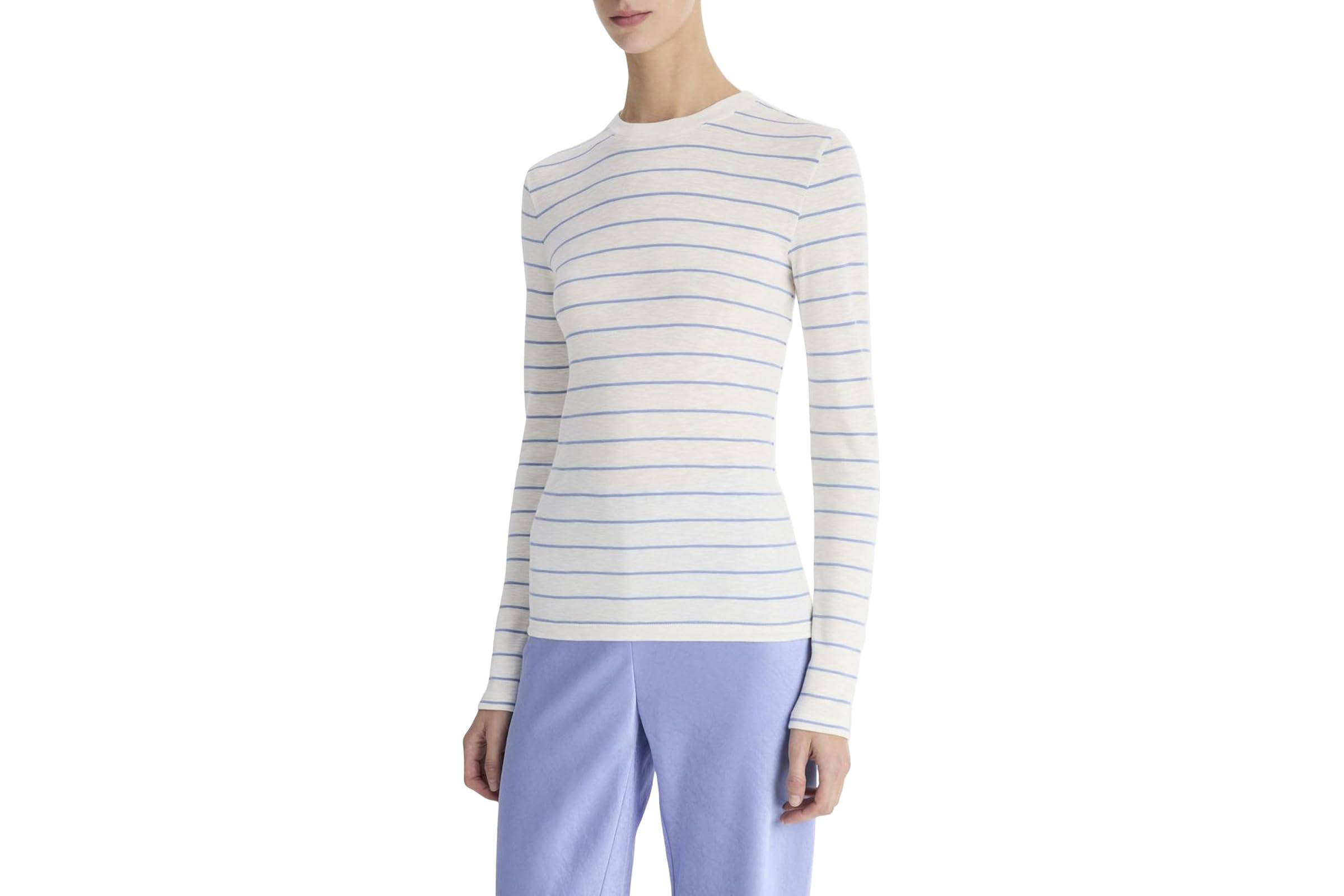 Vince Striped Long Sleeve Crew 11390₽