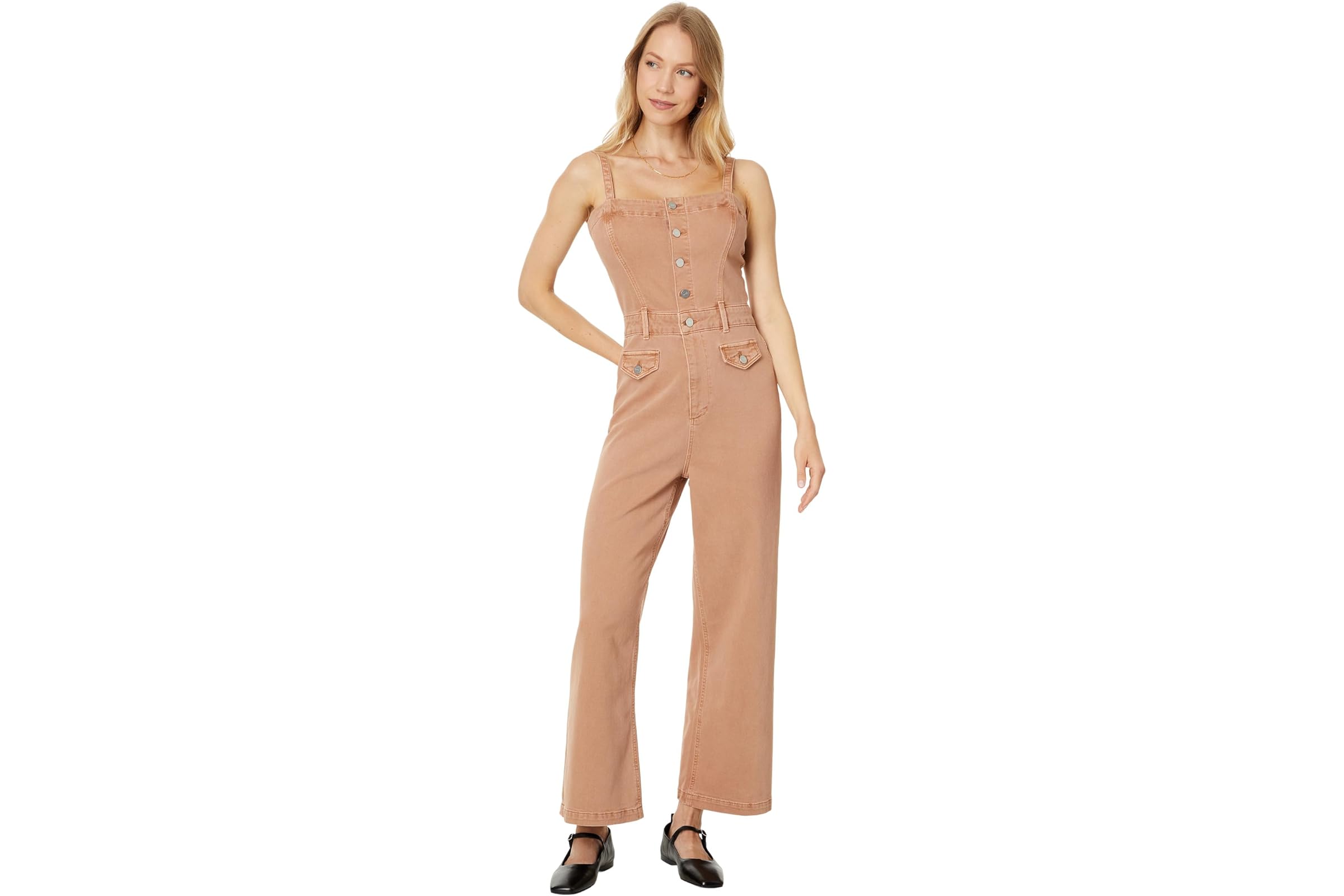Paige Anessa Jumpsuit w/ Flp PKT