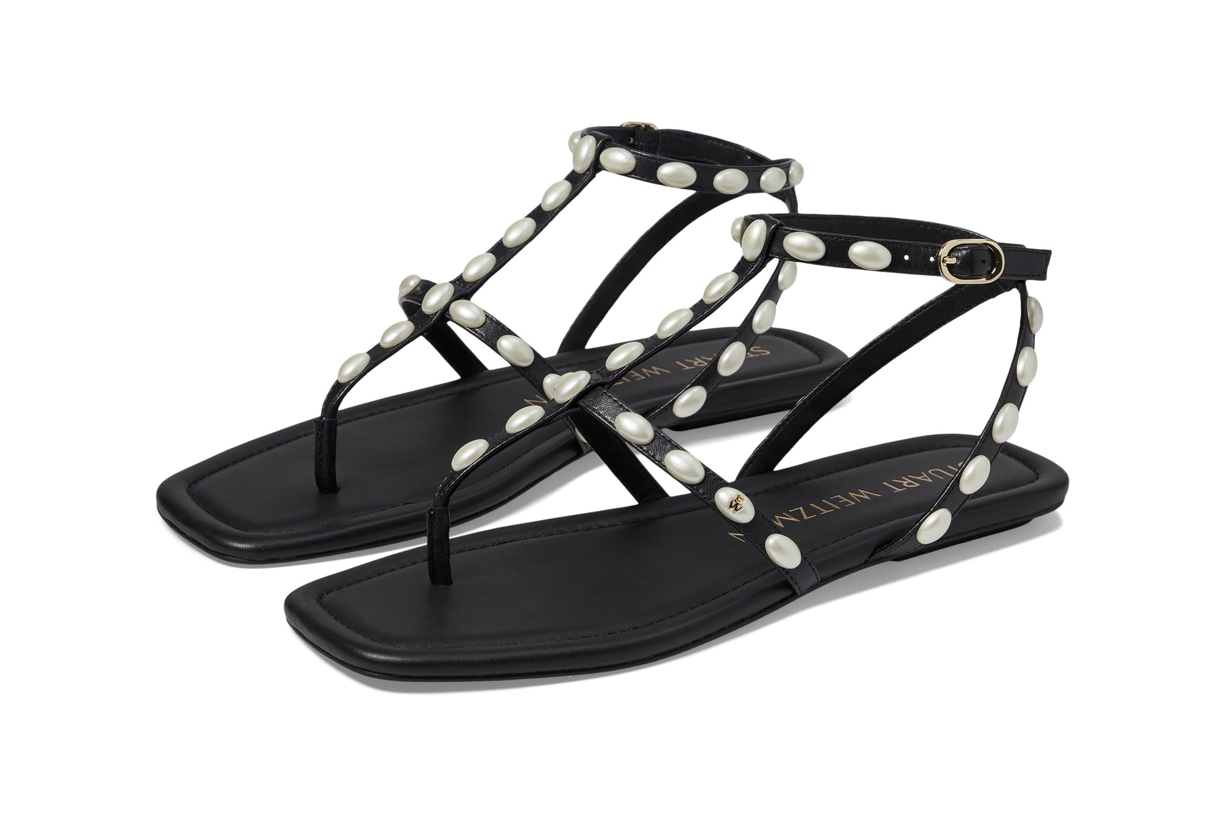 Stuart Weitzman Pearlita Flat Sandal 41790₽