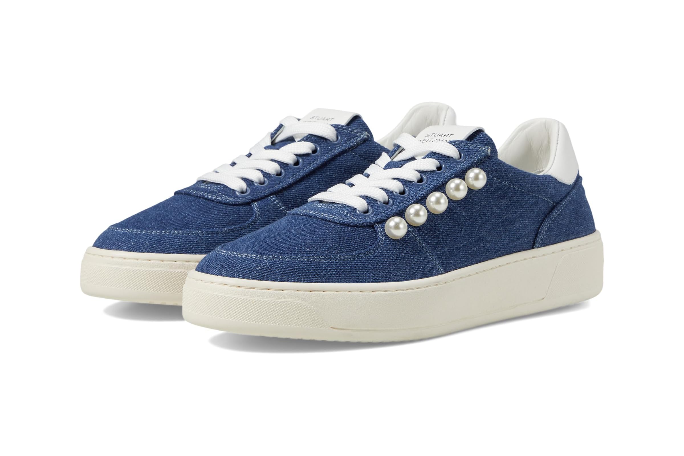 Женские кроссовки Stuart Weitzman Courtside Pearl Sneaker 43090₽